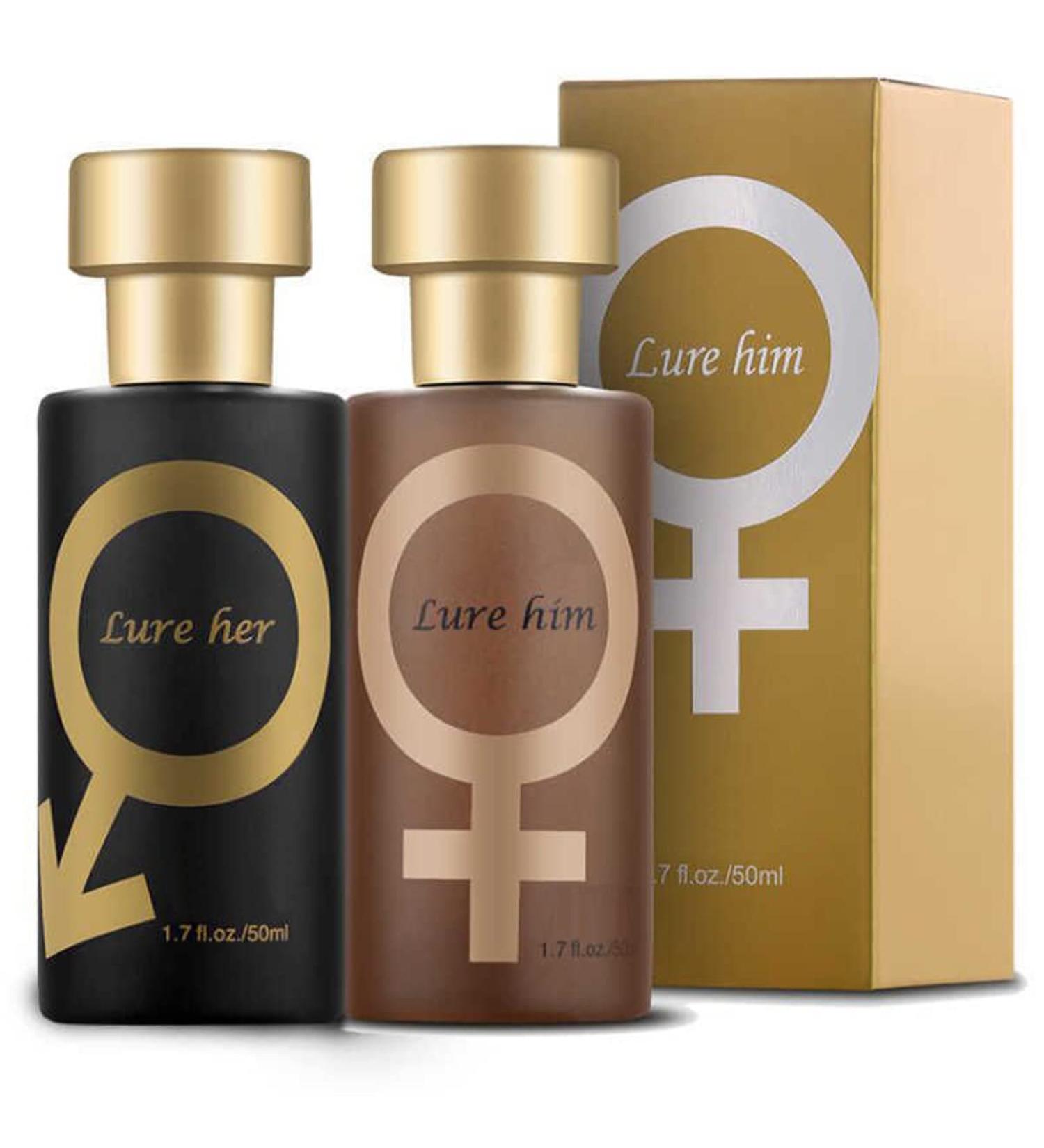ARAST Spray Cologne Pheromone Perfume Seduce Her Cologne for Men Eau de Toilette for Women 1.7Ounce(Pack of 2) (Black+Gold) - Buy Online on GoSupps.com