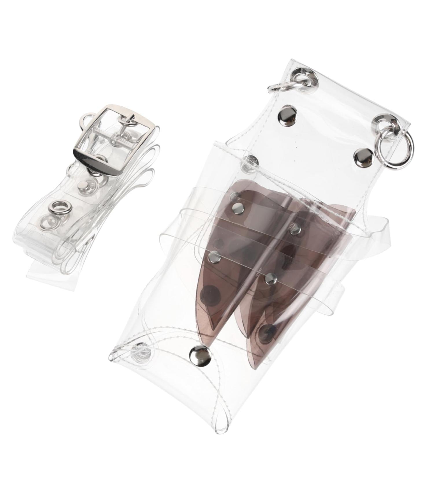 Buy Housoutil Adjustable Waist Toolkit Bag for Hair Stylists - Clear Scissor Pouch with Travel Holsters | Durable PVC Design - Buy Online on GoSupps.com