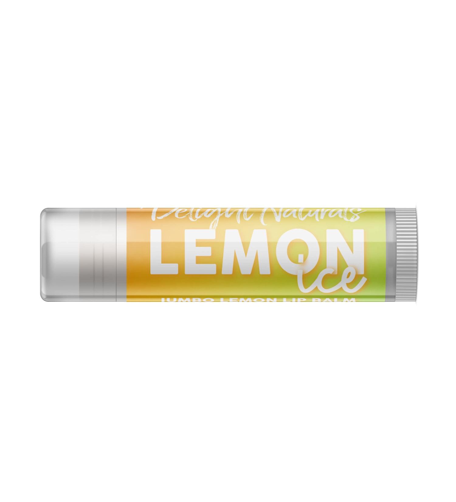 Jumbo Lip Balm - Lemon Ice | Hydrating & Refreshing | International Shipping Available - Buy Online on GoSupps.com