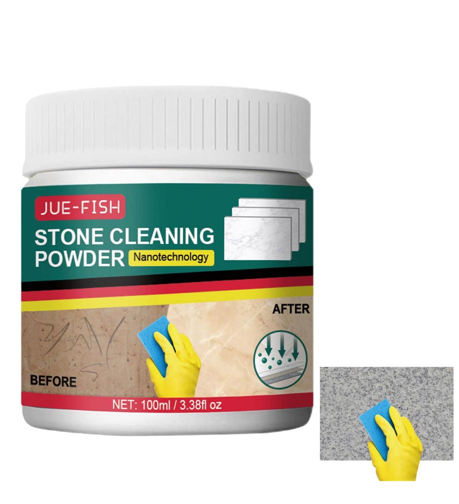 Marble Stain Remover 4.22oz Stone Floor Cleaner Fireplace Brick Cleaner Zero Smog Quartz Countertop Cleaner for Washroom Countertop Nicything - Buy Online on GoSupps.com