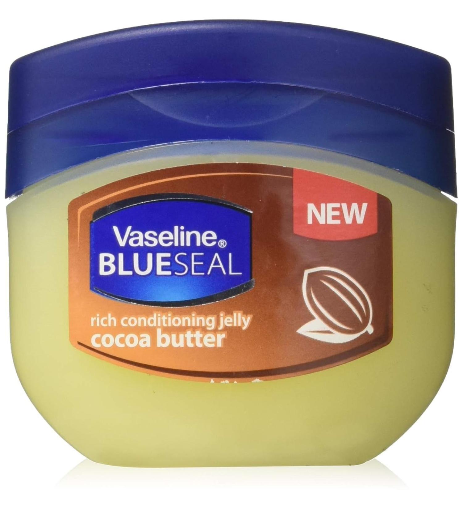 Vaseline Blueseal Rich Conditioning Jelly Cocoa Butter New 100ml