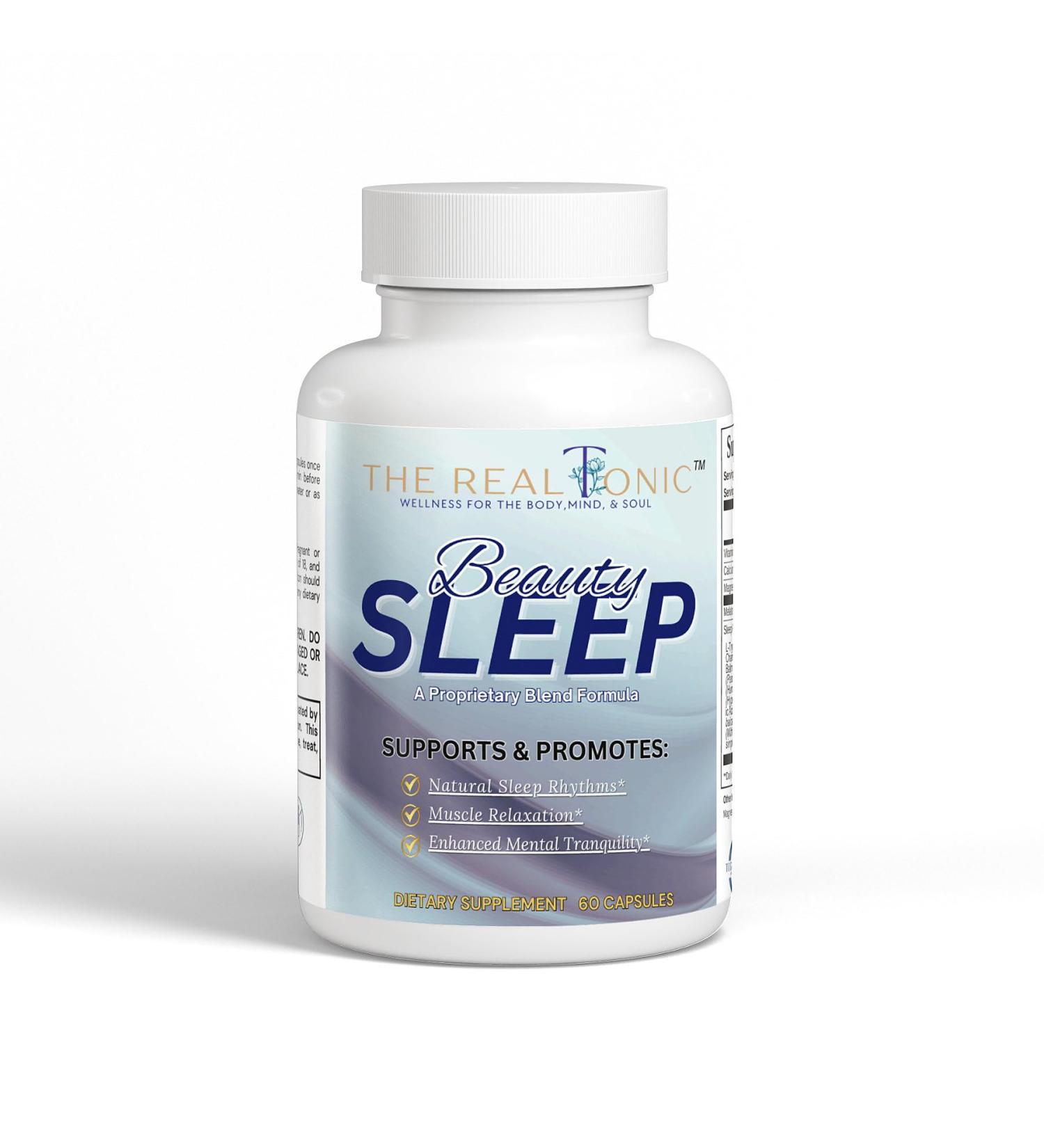 The Real Tonic Beauty Sleep (Natural Sleep Supplement) - Buy Online on GoSupps.com