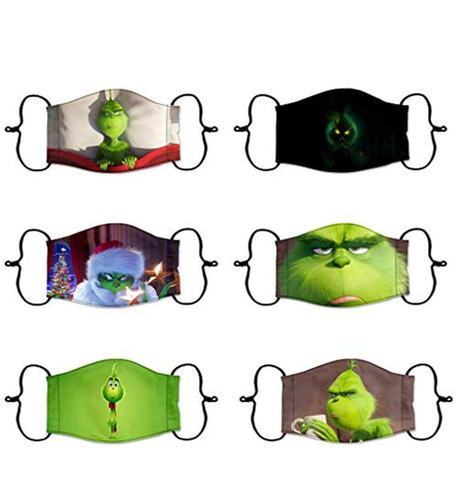 Shop NAQ TIMESS 6-Piece Halloween & Christmas Mundsprung - Unisex Motorcycle Mouth Protection with Funny 3D Motifs - Buy Online on GoSupps.com