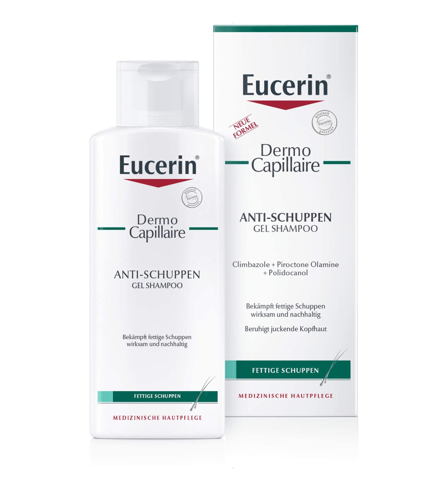 Eucerin Dermo Capillaire Anti-Schuppen Gel Shampoo 250 ml Shampoo - Buy Online on GoSupps.com