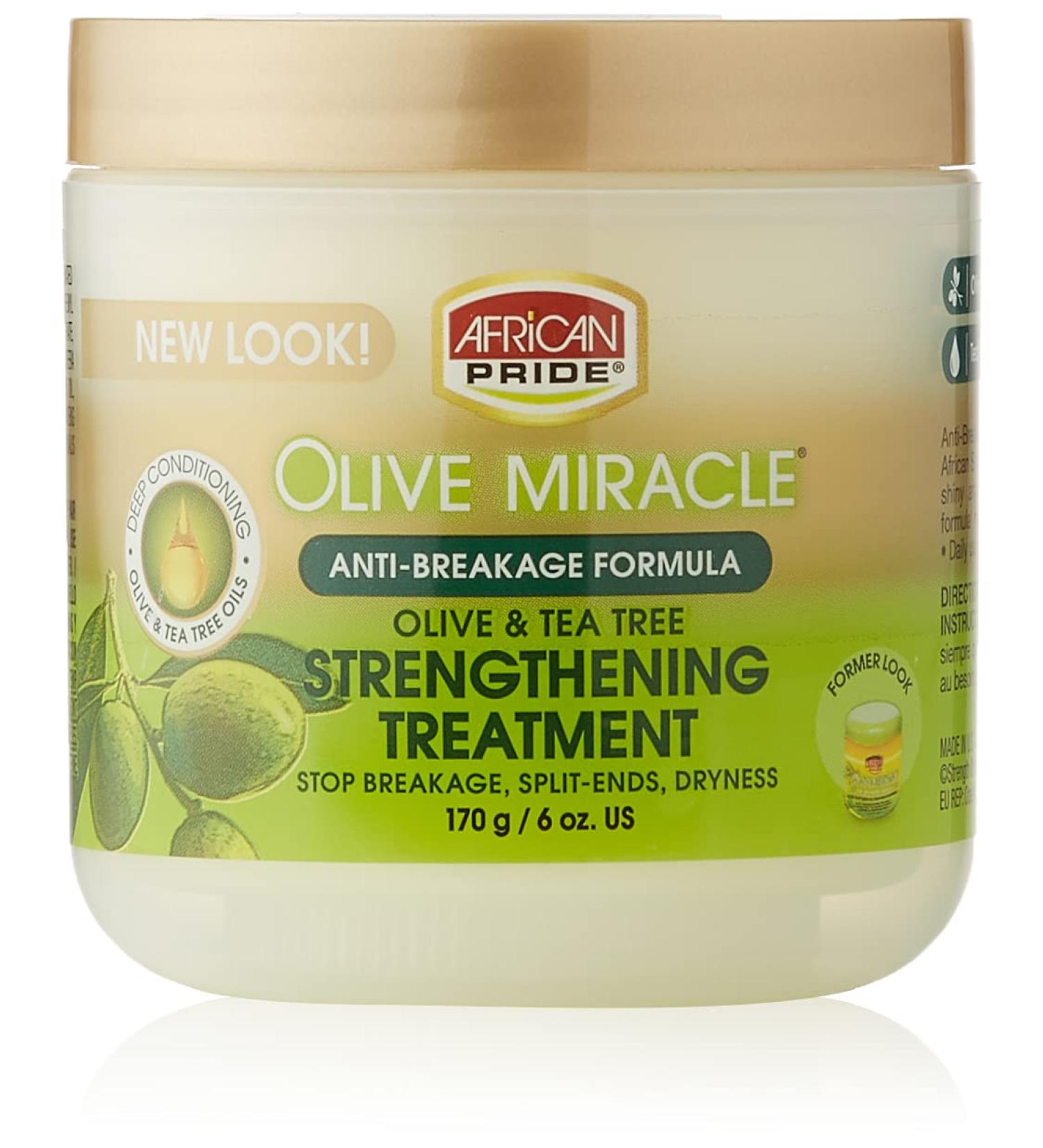 Buy African Pride Olive Miracle Cream 6 Oz - Nourishing Hair & Skin Moisturizer - International Shipping Available - Buy Online on GoSupps.com