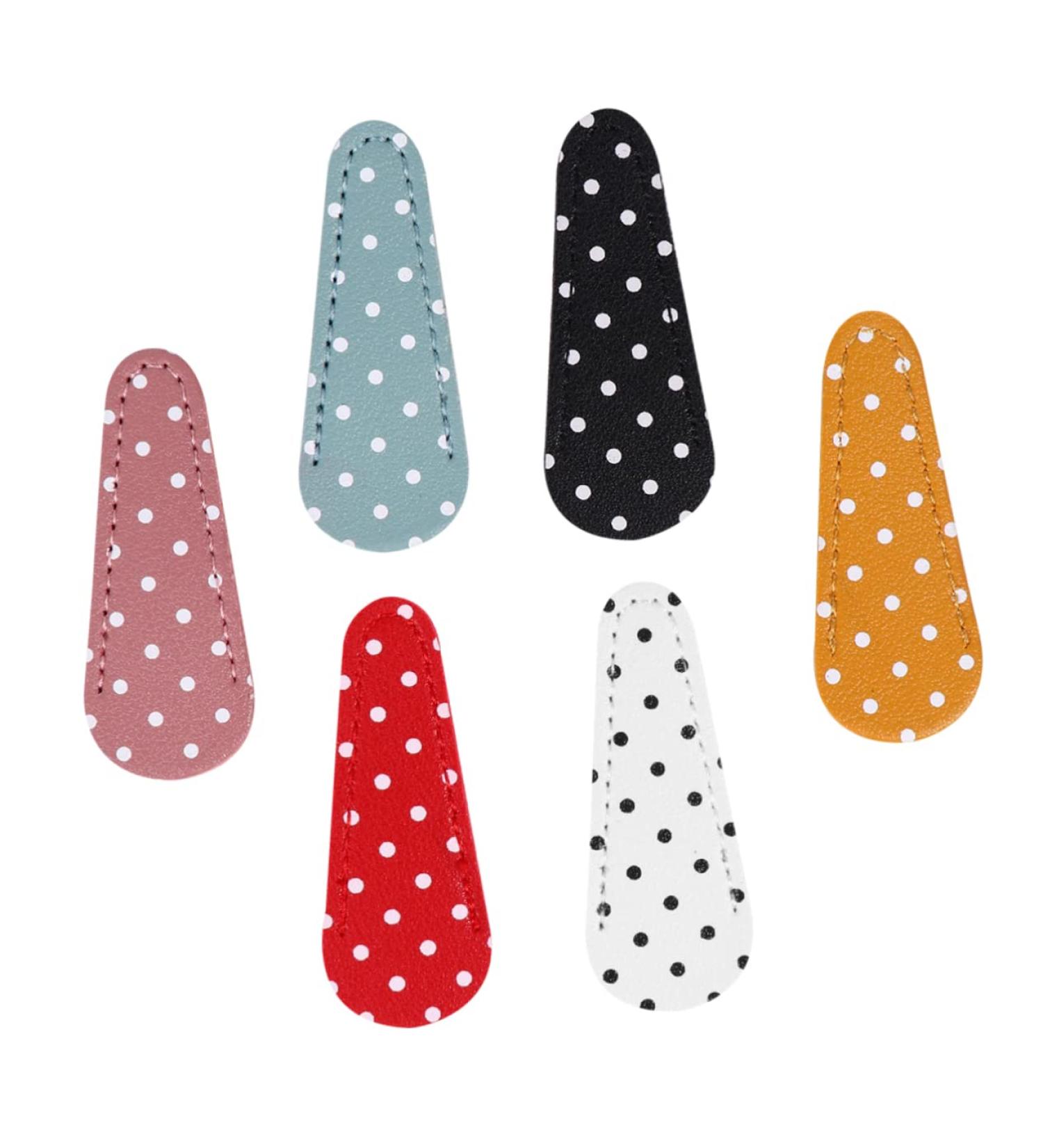 NOLITOY Embroidery Scissors with PU Leather Cover - Small Sewing Scissors & Protector | Safety Scissors for Crafting - Buy Online on GoSupps.com