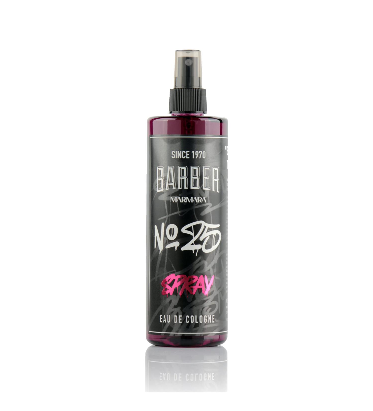 barber marmara Eau de Cologne Pump Spray Mens Graffiti After Shave Men's Fragrance Water Shaving Water Men Barber Men's Fragrances Body Spray Barbershop 400ml (400 ml No25) 13.5 Fl Oz (Pack of 1) No25 - Buy Online on GoSupps.com