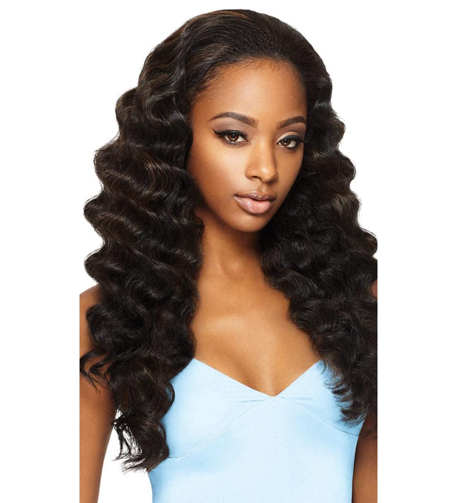 OUTRE Ashani Half Wig Quick Weave in 1B - Synthetic Hair for Effortless Style - Buy Online on GoSupps.com
