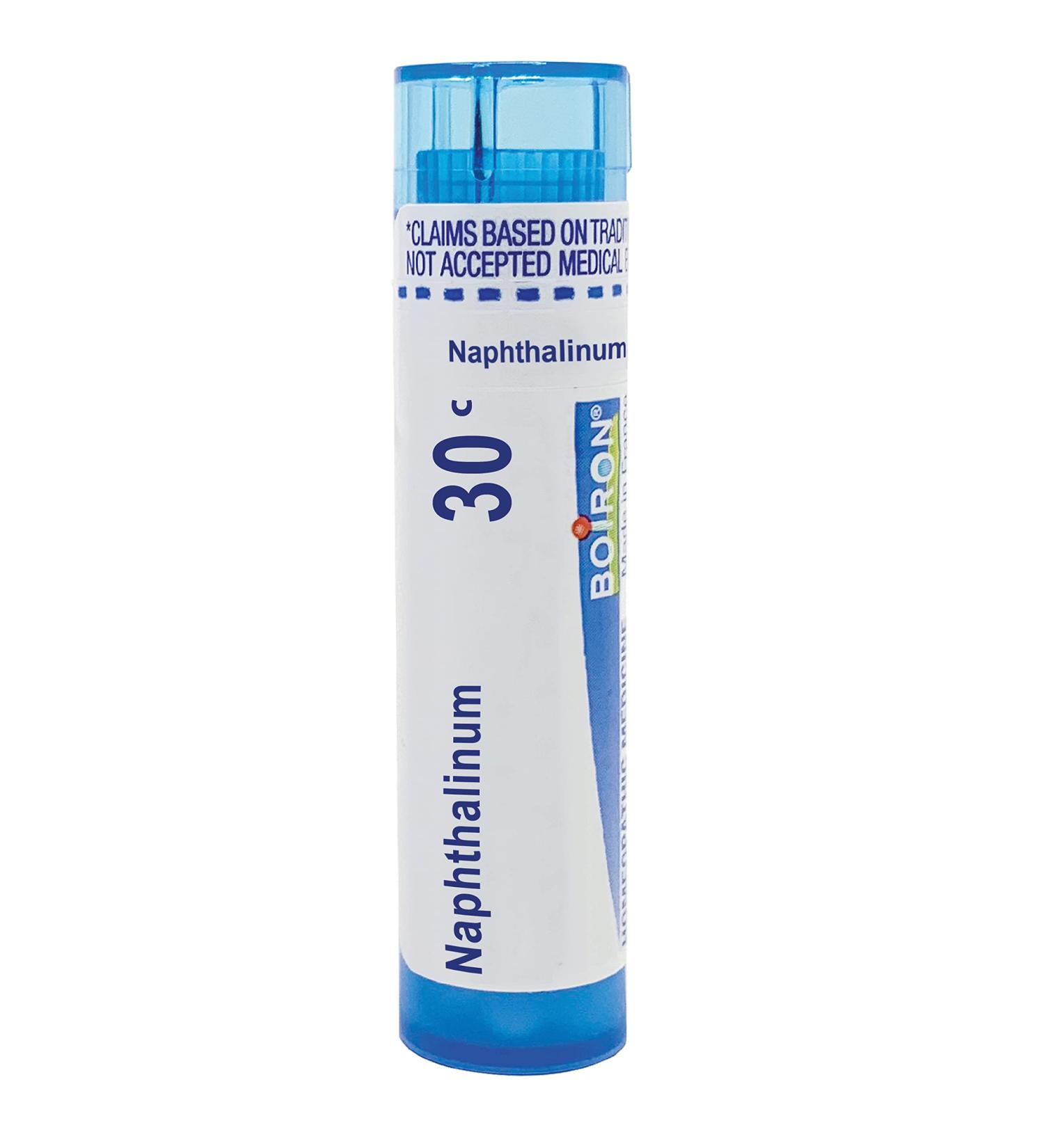 Buy Boiron Naphthalinum 30C - 80 Pellets for Hay Fever Relief | Soothing Burning & Teary Eyes - International Shipping Available - Buy Online on GoSupps.com