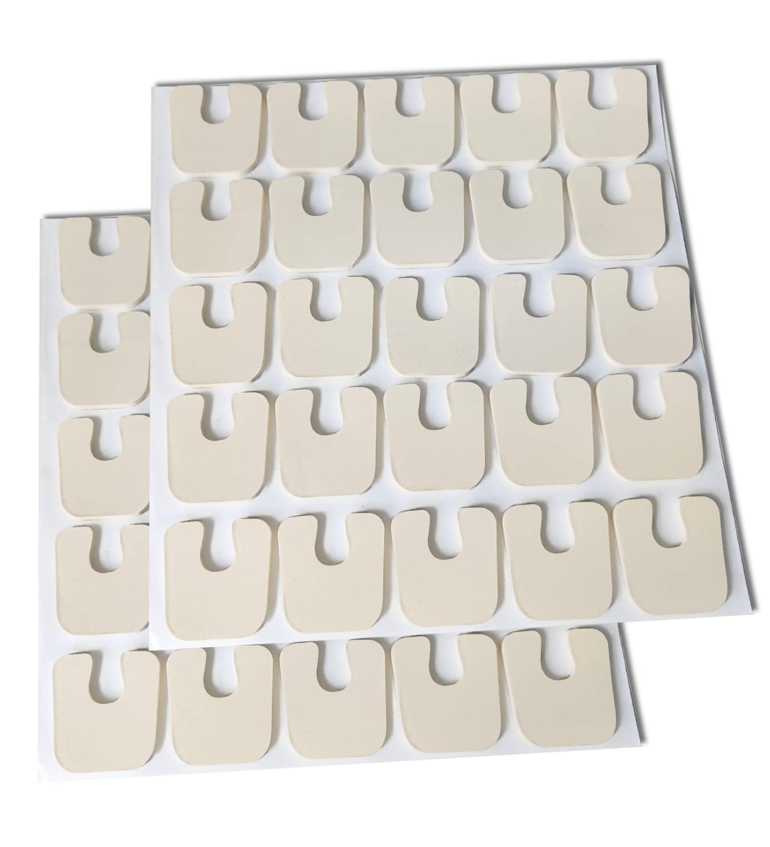 50-Pcs U-Shaped Callus Pads | 1/5 Thick Foam Foot Cushions for Pain Relief | Women & Men Foot Pedi Cushions - Buy Online on GoSupps.com