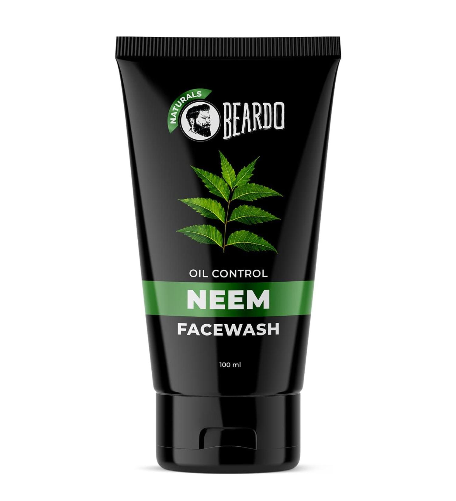 Neem Face Wash for Oil Control - 100ml | Refreshing Natural Cleanser for Oily Skin - Shop Now - Buy Online on GoSupps.com