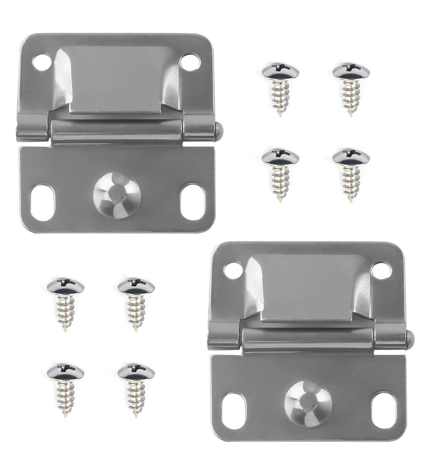 Stainless Steel Hinge Replacement for Coleman Camping Coolers - Set of 2 - Buy Online on GoSupps.com