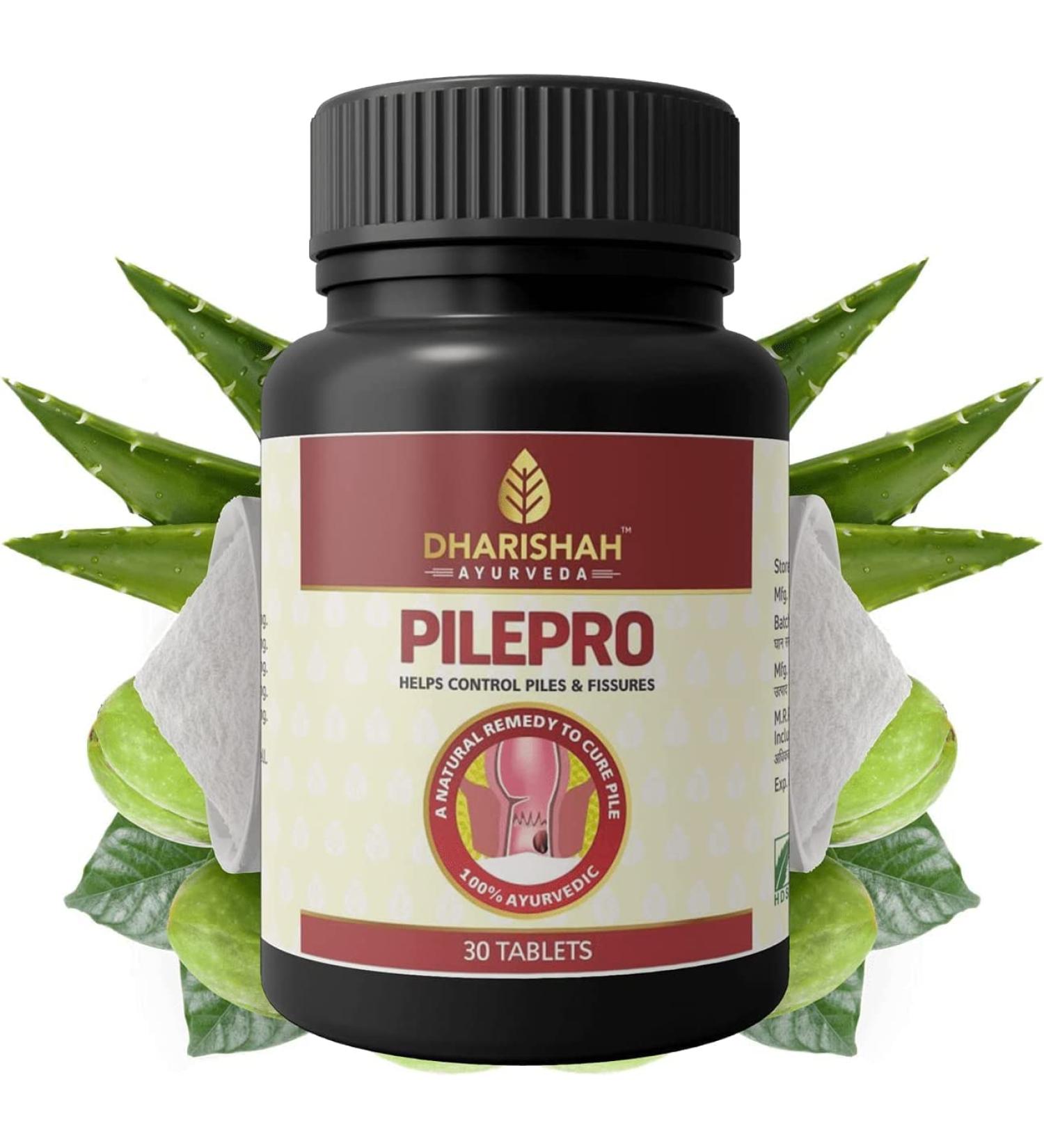JOKE Dharishah Ayurveda Pilepro Capsules - 30 Capsules for Bleeding Piles/Hemorrhoids - Buy Online on GoSupps.com