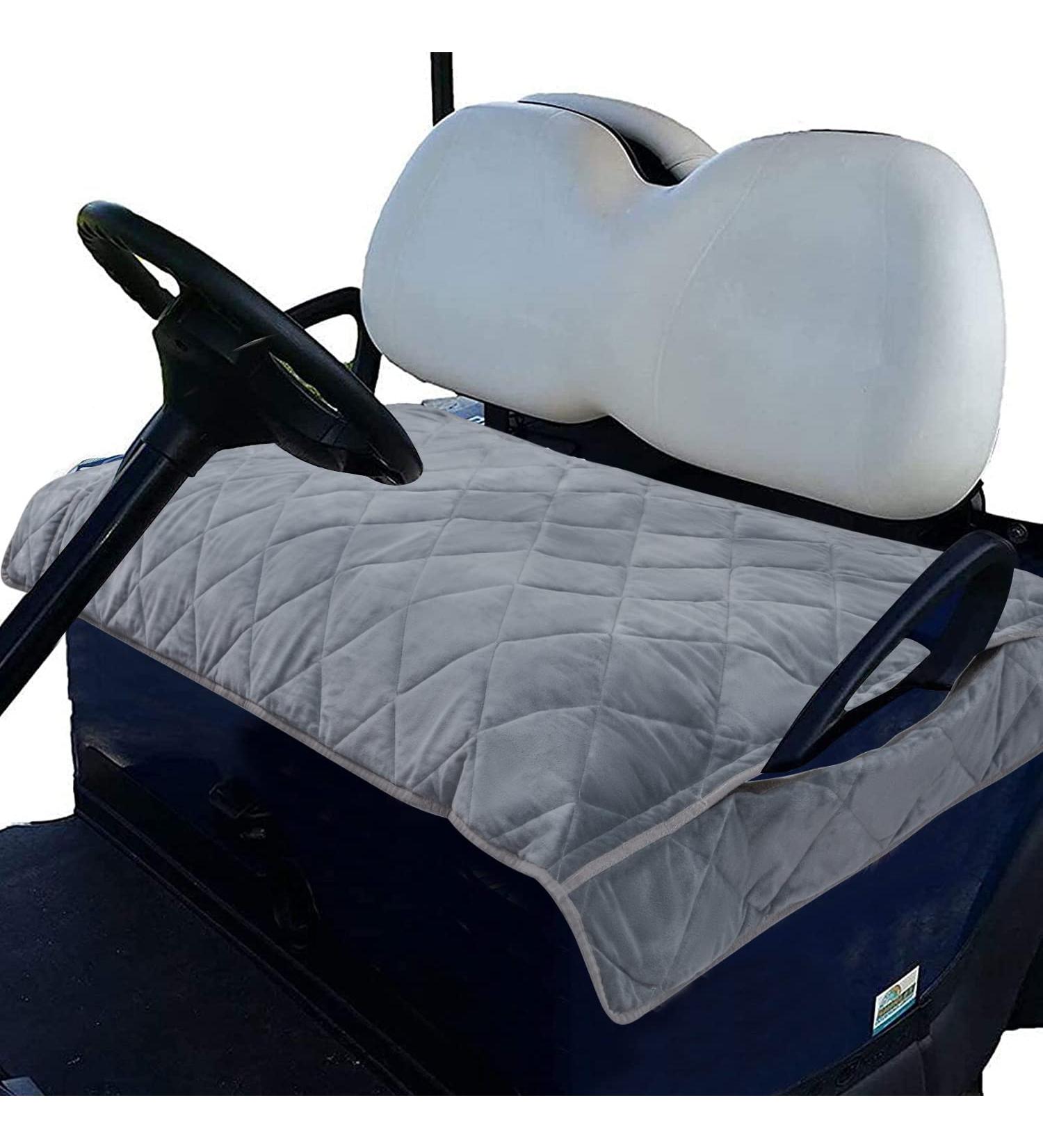 Premium Golf Cart Seat Covers - Heavy Duty EZGO & Club Car Accessories - Buy Online on GoSupps.com