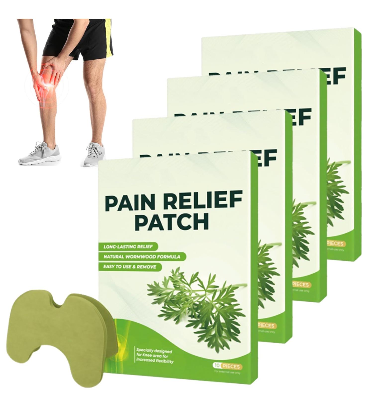 40pcs Pain Relief Corrugated Heat Patch - Original Knee Plaster for Arthritis & Muscle Pain Relief - Suitable for Shoulders Back & Knees - Buy Online on GoSupps.com