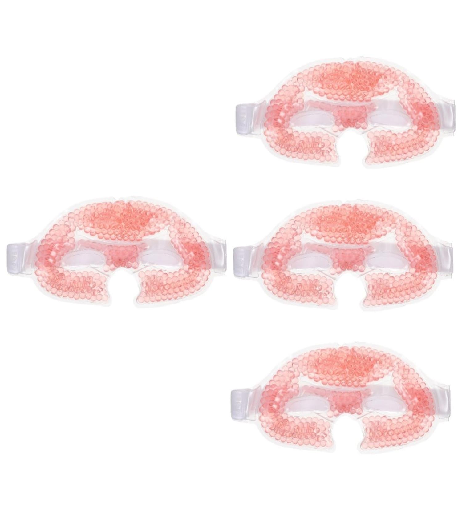 Fomiyes 4-Piece PVC Shading Mask Set | Eye Massage & Sleep Masks | Gel Face Mask & Ice Compress for Beauty & Health - Buy Online on GoSupps.com