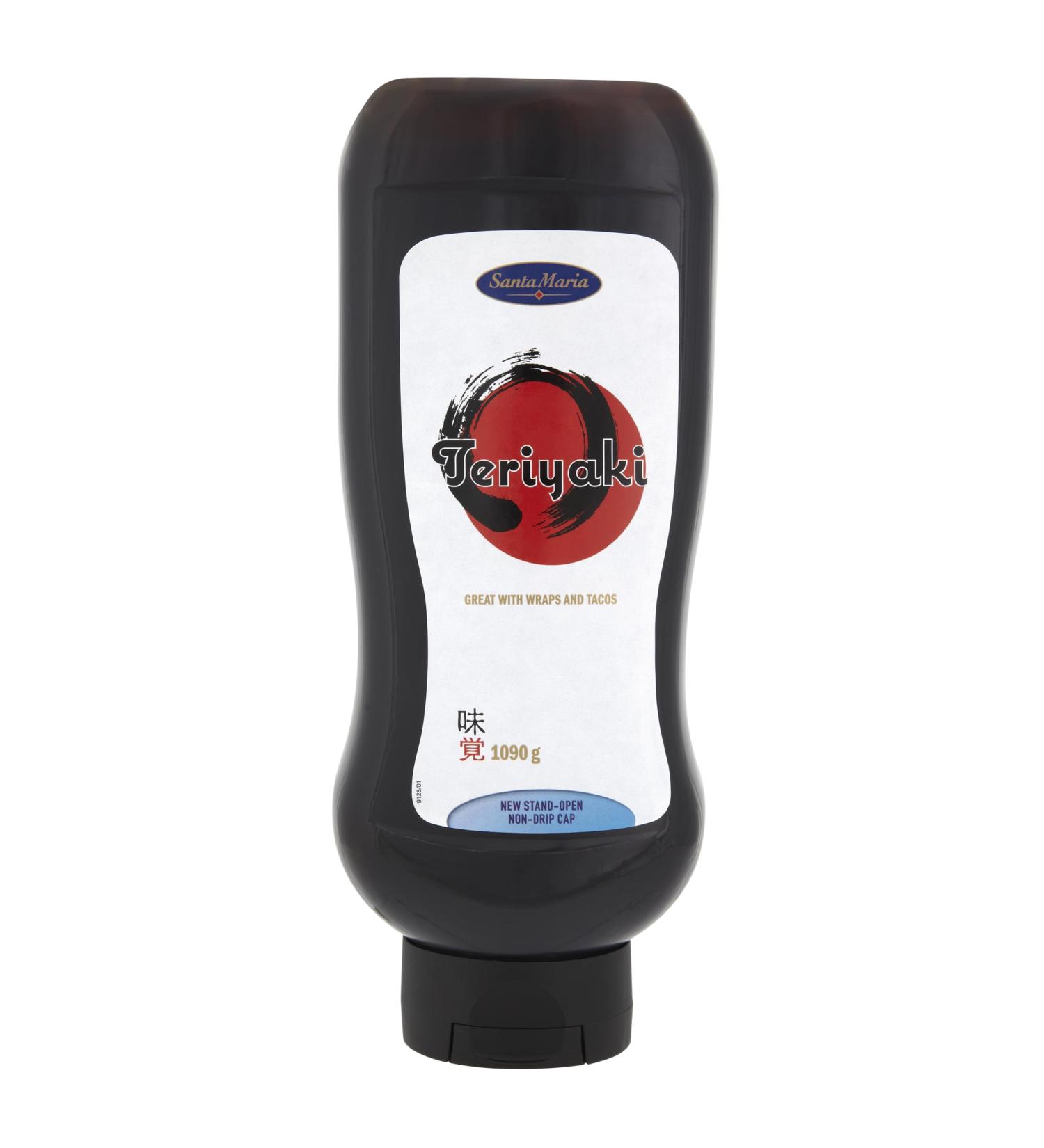 Santa Maria Santa Maria Teriyaki Dipping Sauce 1090g | Ideal for meat fish and vegetables | Serve hot or cold red