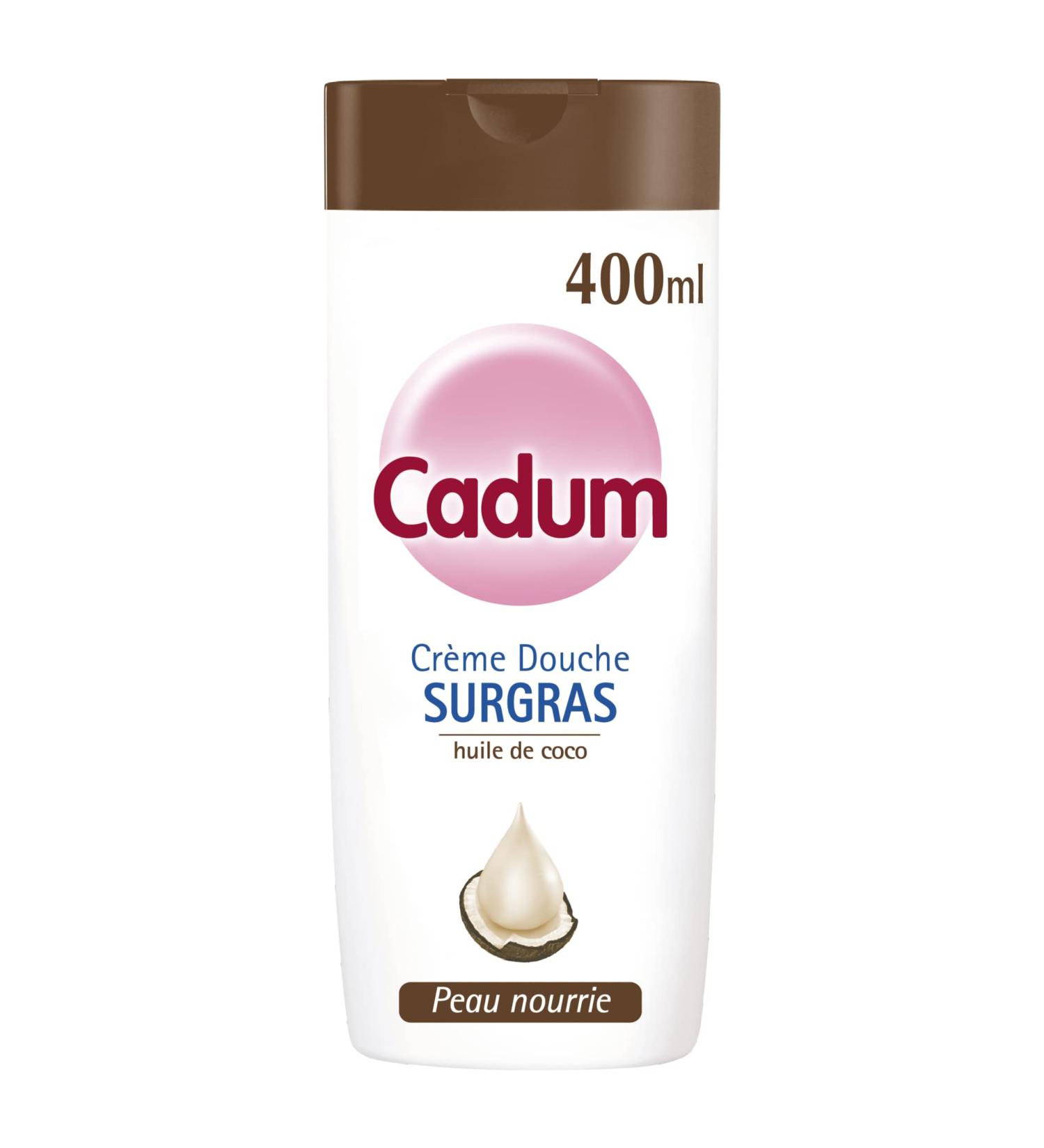 Cadum Surgras Coconut Shower Cream 400 ml - Buy Online on GoSupps.com