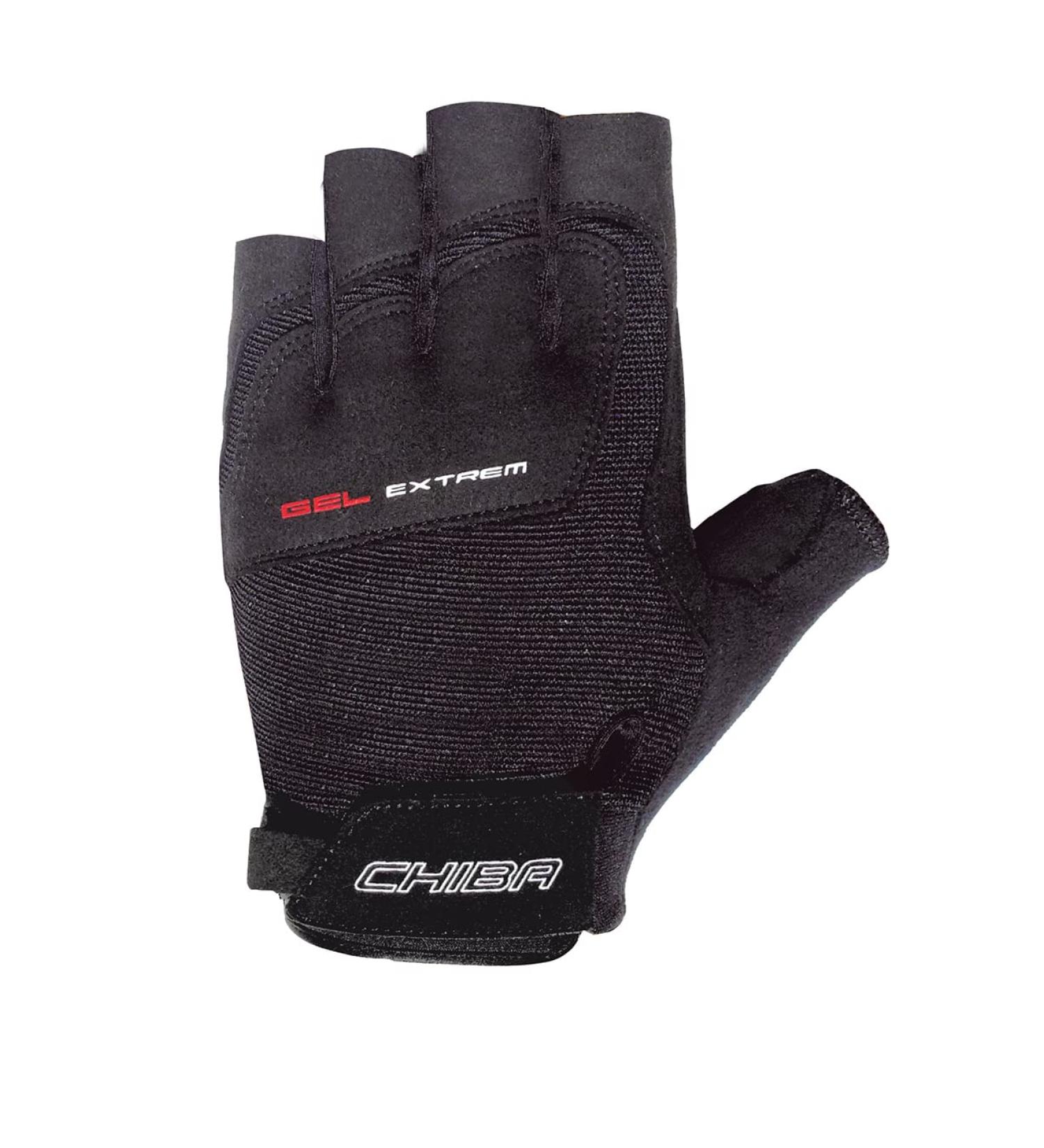 Chiba Adult Gel Extrem XS Black Gloves - Quality International Shipping | Best Price on eCommerce - Buy Online on GoSupps.com