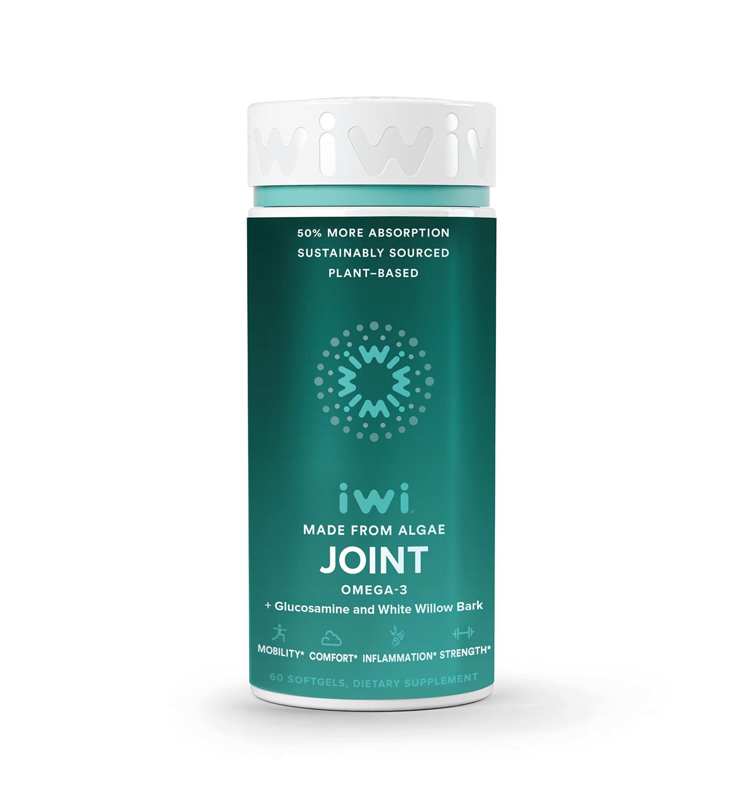 Iwi Vegan Joint Support for Healthy Bones & Strong Joints - Stiffness Relief, Better Flexibility & Mobility - 30 Day Supply - Buy Online on GoSupps.com
