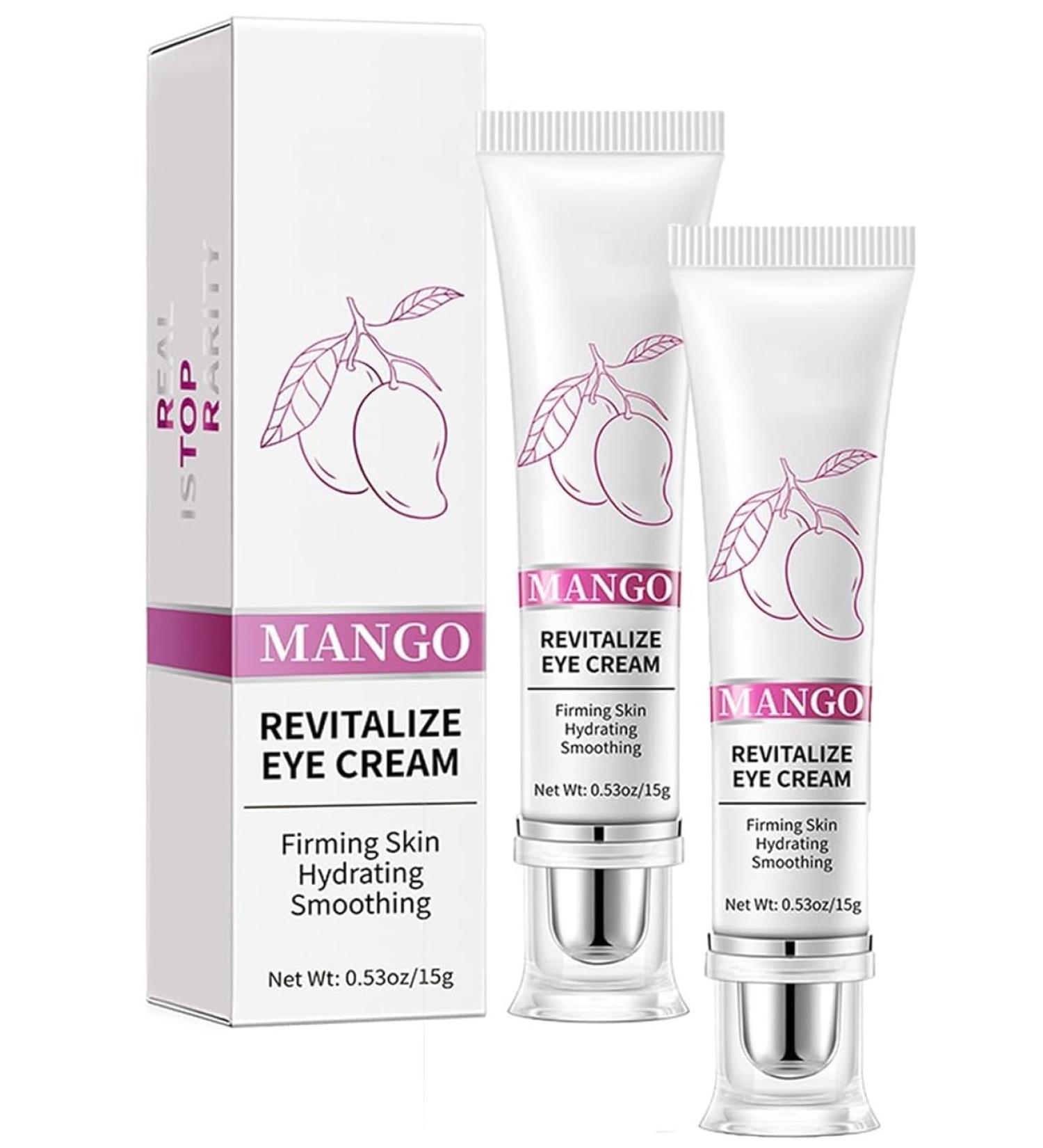 Firming Eye Serum Mango Revitalizing Eye Cream Anti-Wrinkle Anti-Aging Moisturizing and Smoothing Eye Cream - Buy Online on GoSupps.com
