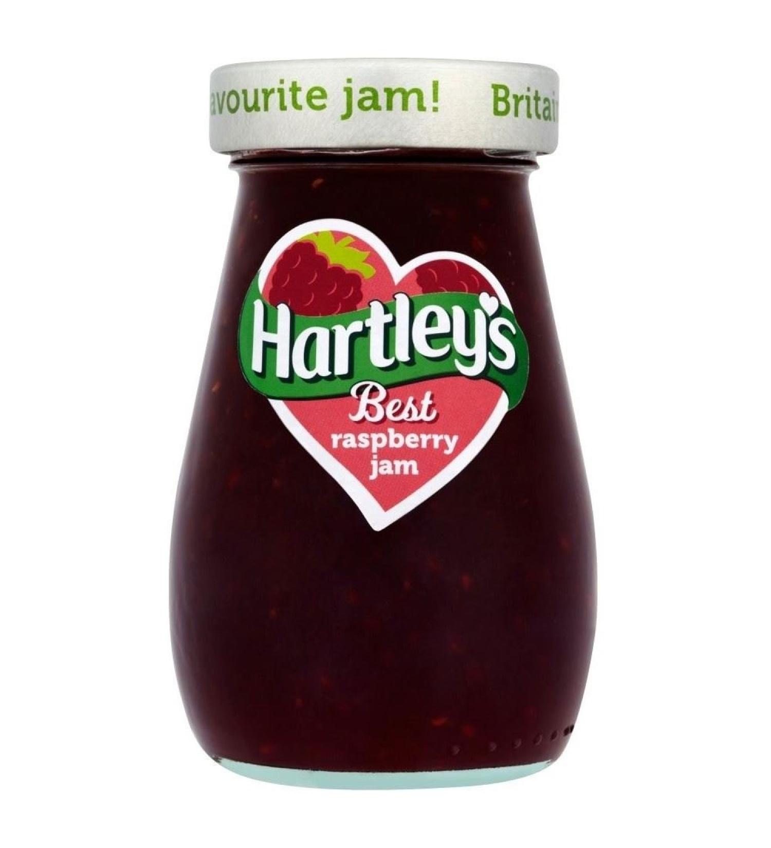 Hartley's Best Raspberry Jam (340g) - Pack of 2