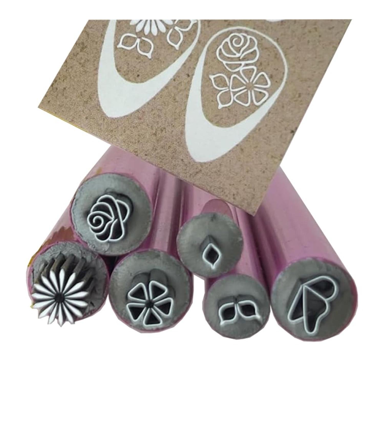 6pcs Nail Stamp Pen DIY Nail Art Tools Nail Art Stamp Pen Set Stamp Nail Art Tool with 6 Different Patterns Nail Stamp Pen DIY Nail Art Tools for Girls and Women - Buy Online on GoSupps.com