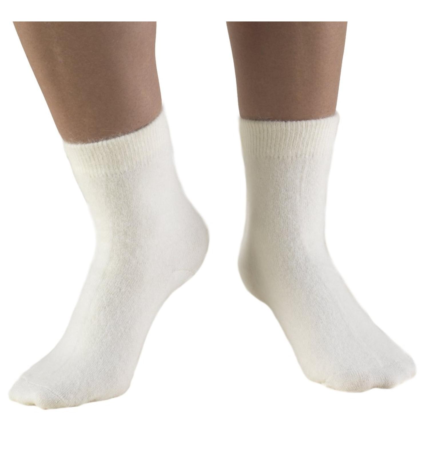 OTC Angora Foot Warmer Socks - Natural Wool Unisex Large - Ideal for Arthritis Relief | Comfortable International Shipping - Buy Online on GoSupps.com