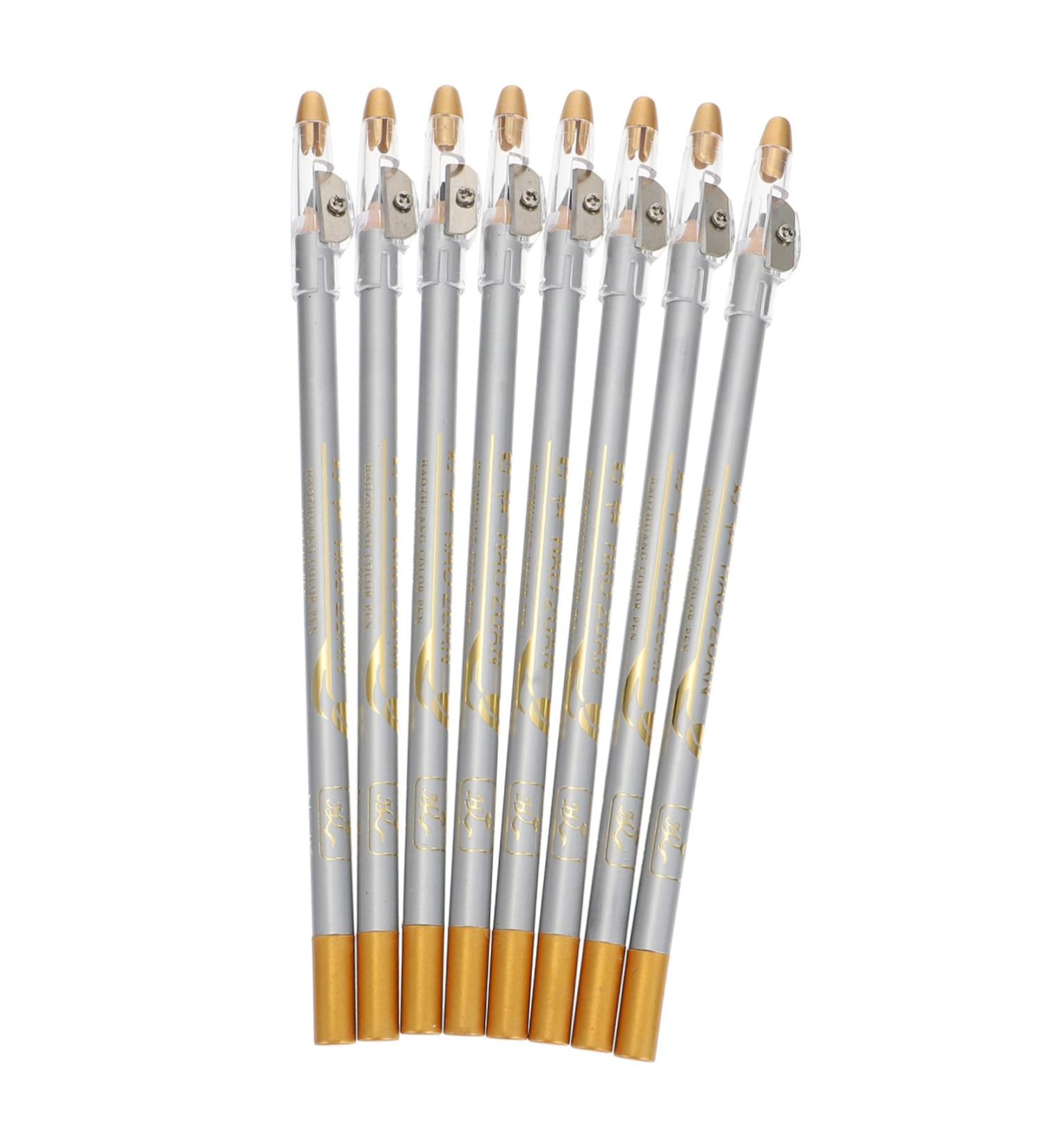  TOVINANNA 8Pcs Size - Eyebrow Eyeliner With Size - Women Size - Eyebrow Pencils 2 In 1 Eyebrow Pencils Girls Eyebrow Pencils - Buy Online on GoSupps.com