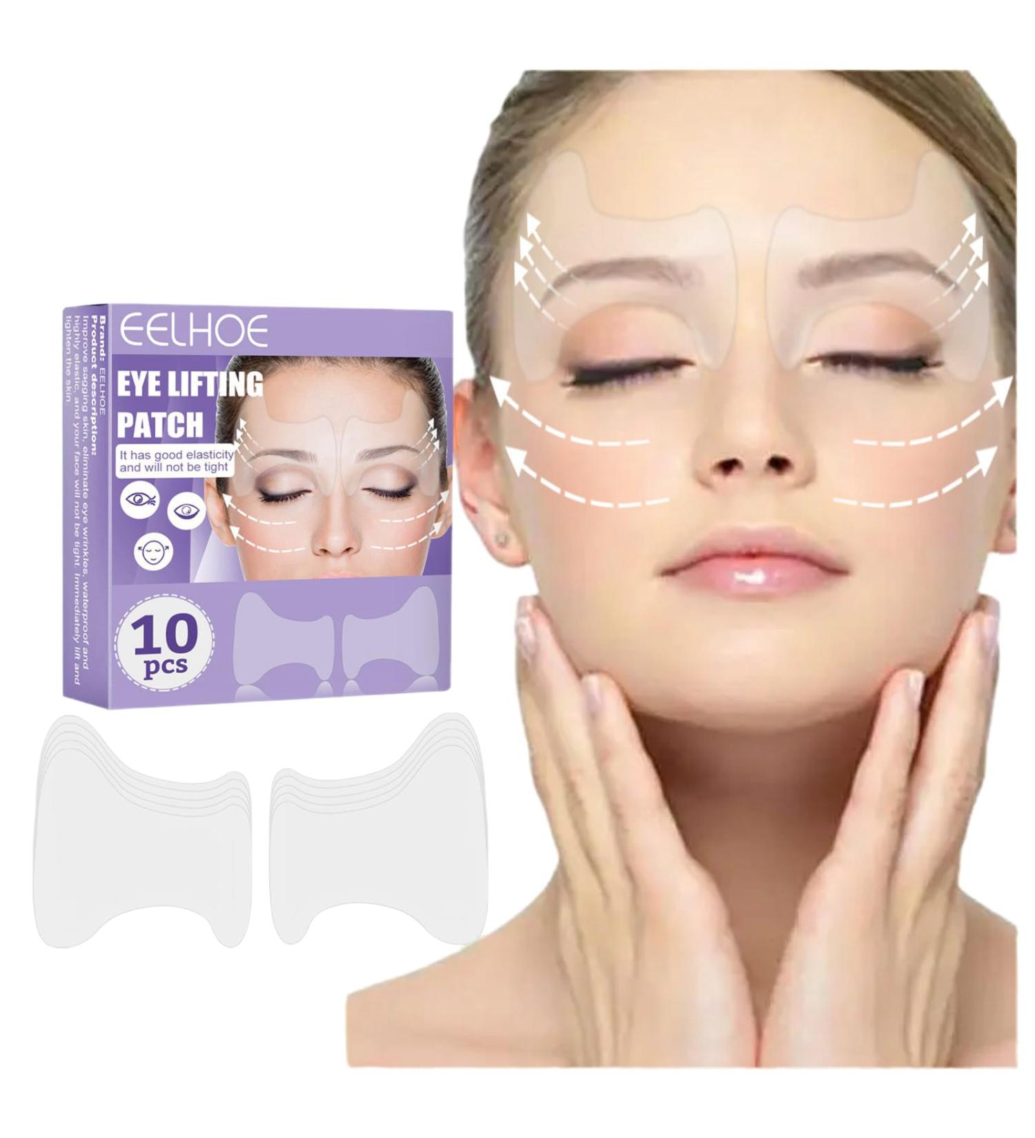 Eye Lift Tape - 2 Box Set | Stretchable Invisible Face Lift Tape for Chin & Cheek Slimming | Anti-Aging Adhesive Stickers - Buy Online on GoSupps.com