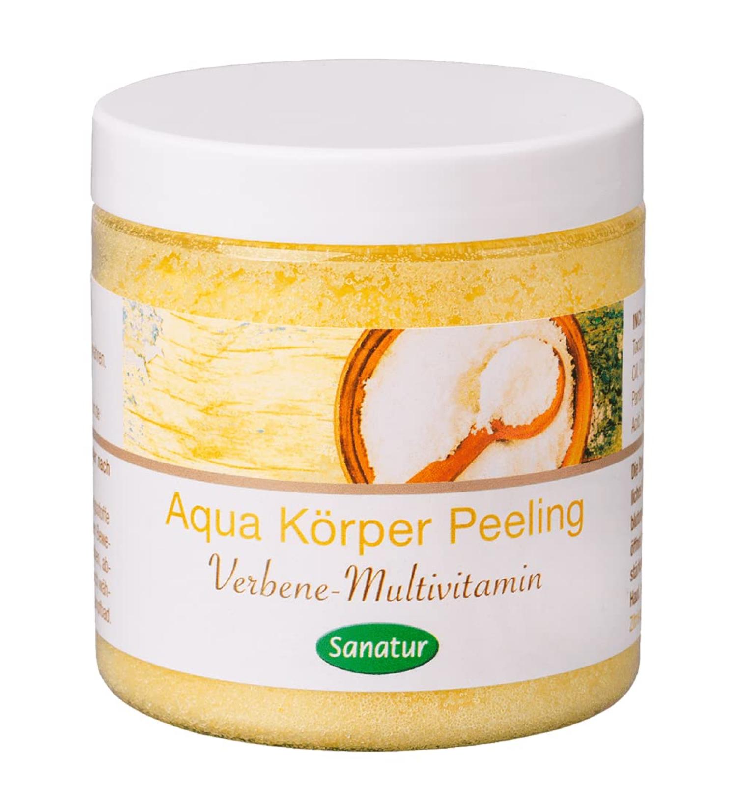 SMANDAY AQUA BOAD PEELING Urmeer-salt peeling with verben sunflower oil and vitamins 1 Pack (1 x 250 g) Suitable for every skin type