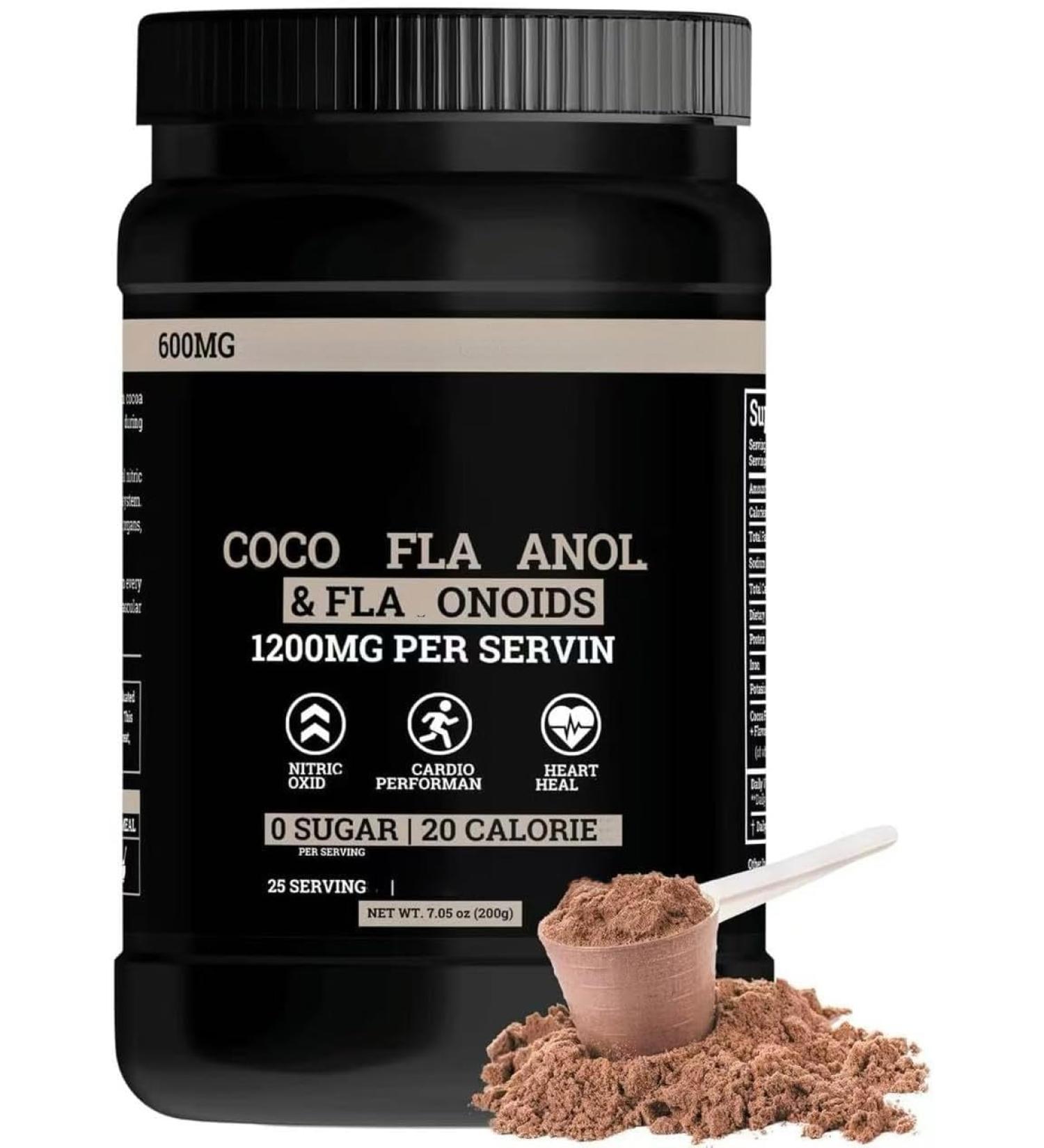 FlavAnolCocoa Powder 10x Than Cocoa and 600 Mg Epicatechin for Health 1 pcs - Buy Online on GoSupps.com