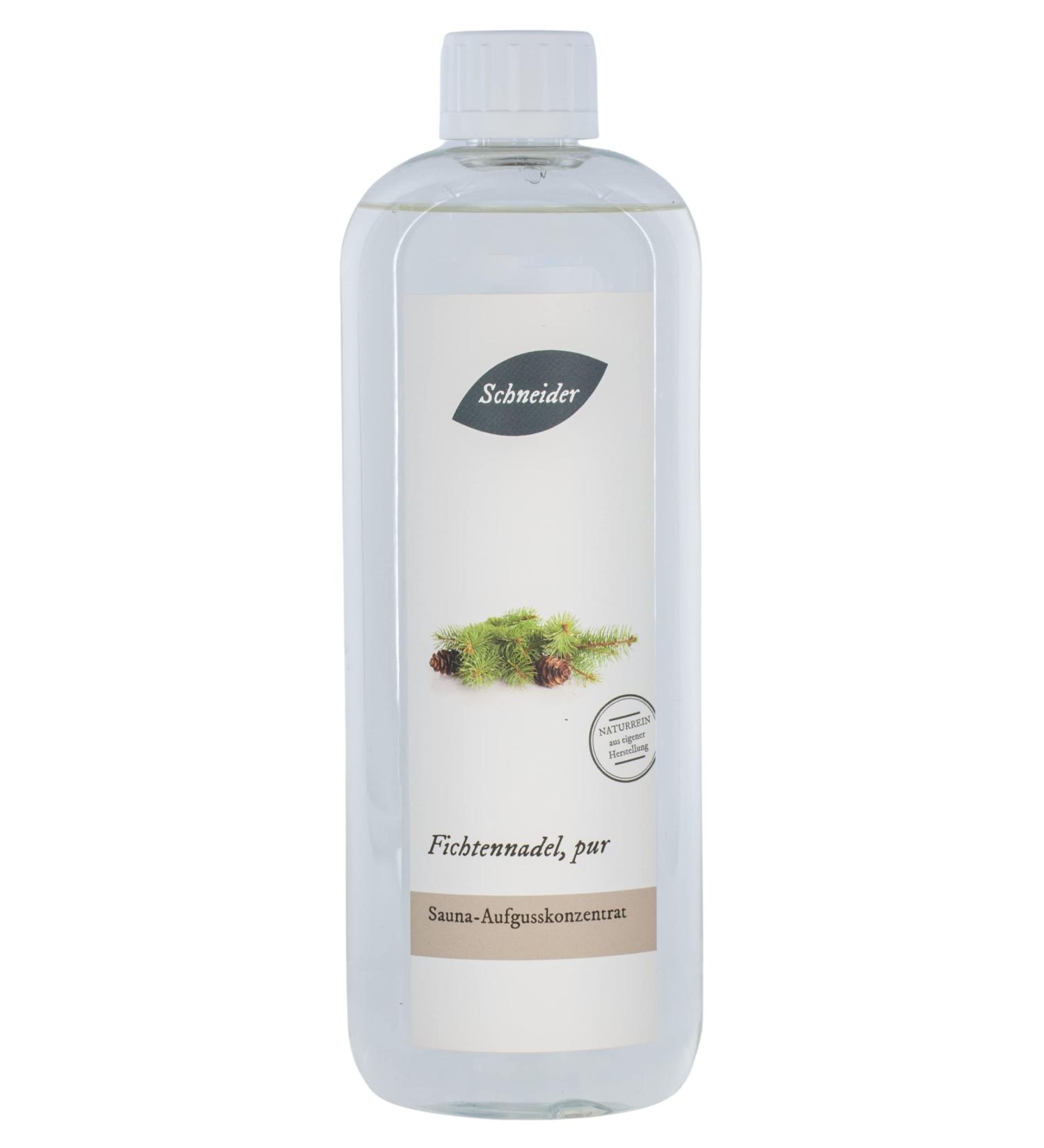 Buy Saunabedarf Schneider Infusion Concentrate - Pure Spruce Needle - Woody-Fresh Sauna Infusion 1000ml - International Shipping Available - Buy Online on GoSupps.com