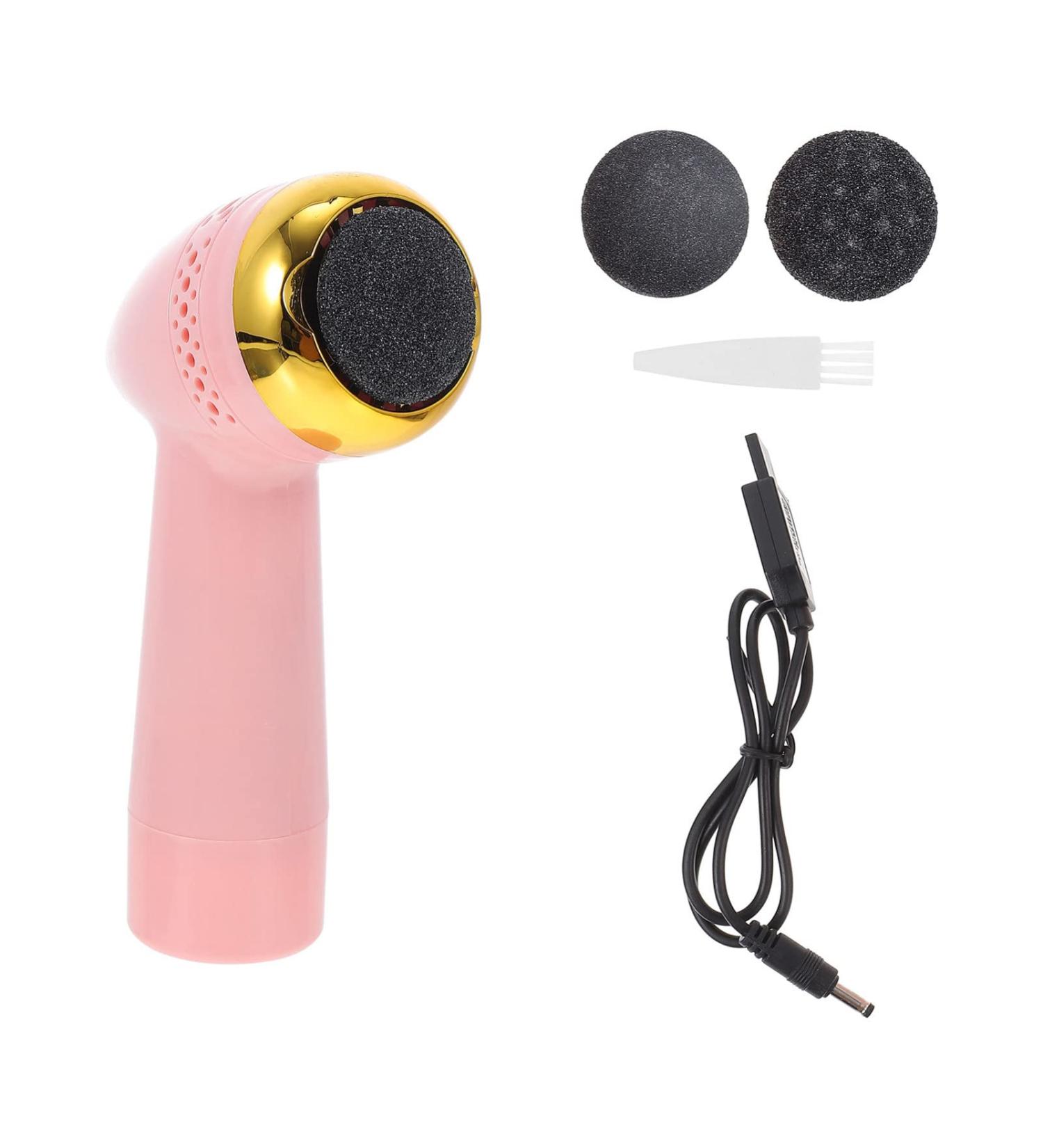 Fomiyes Electric Foot Grinder Set | Powerful Pedicure Tool & Callus Remover - Coarse Replacement Rollers for Dead Skin Care - Buy Online on GoSupps.com