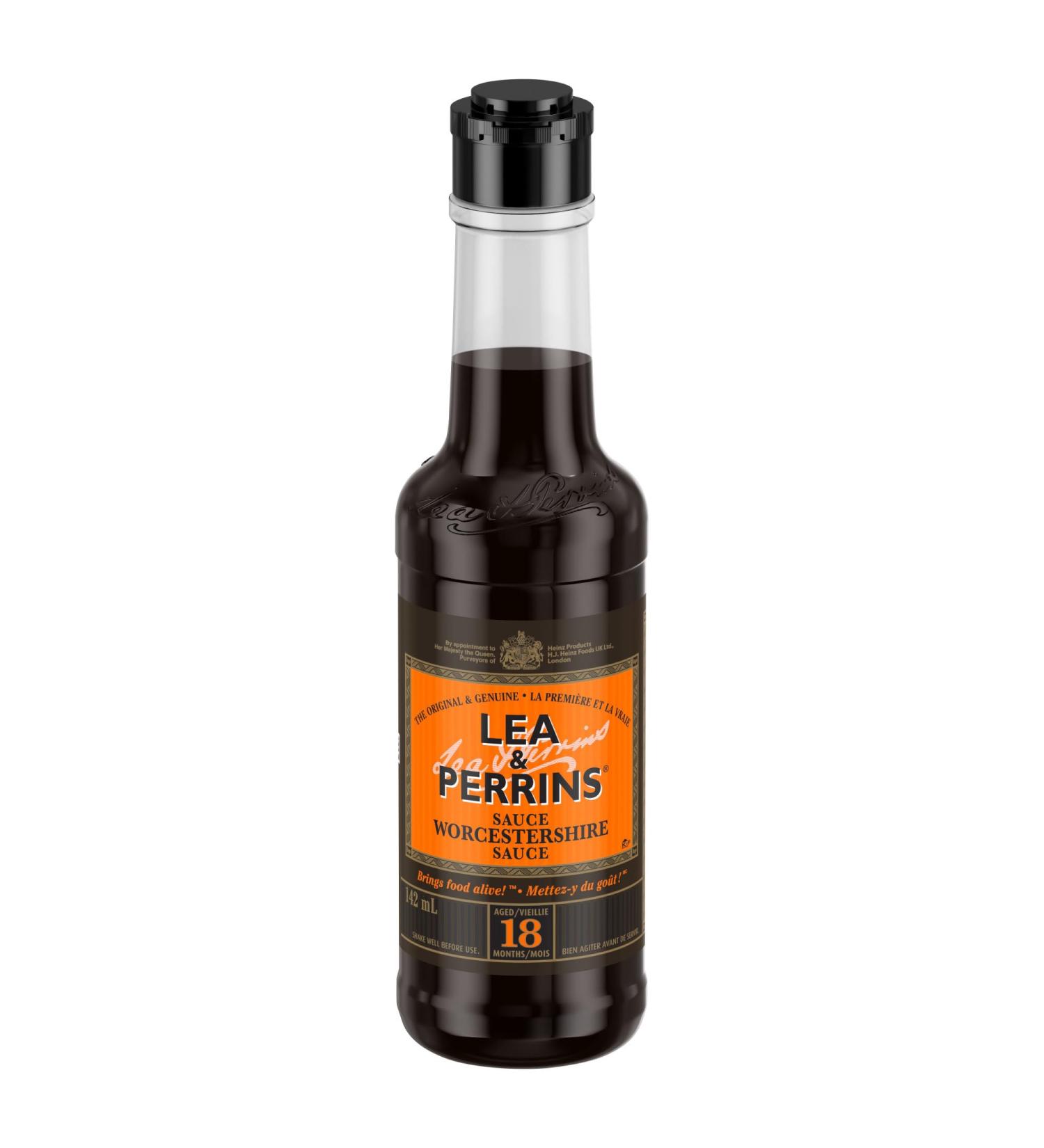 Lea & Perrins Worchestershire Sauce 142mL (Pack of 12) - Buy Online on GoSupps.com