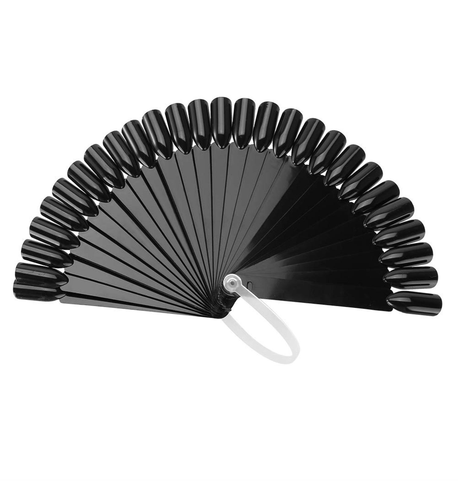 32-Piece Nail Display Tool Set - Black False Nail Art Tips for Manicure & Polishing | Perfect for Home Improvement - Buy Online on GoSupps.com