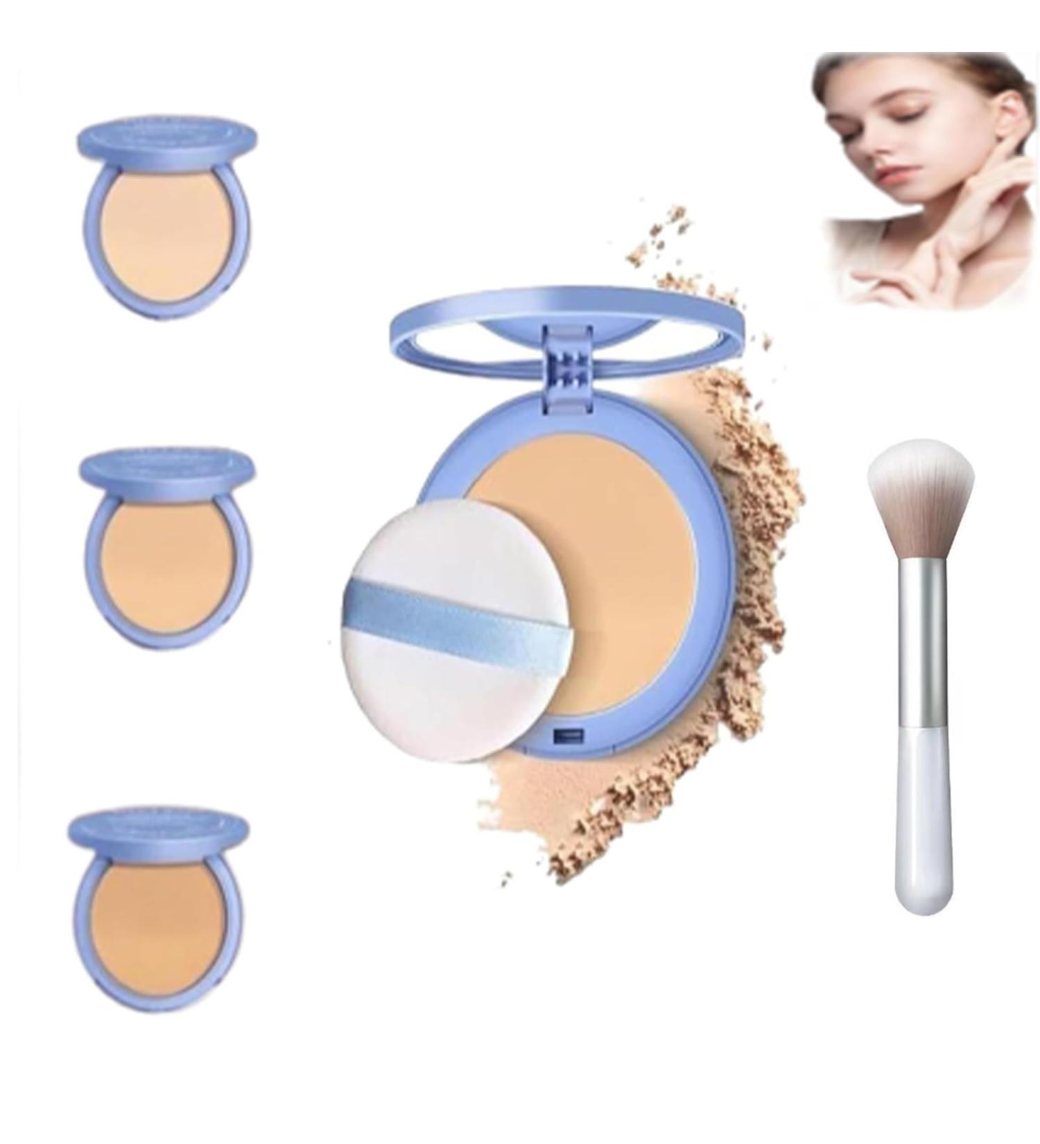 Currentlye Polvo Compacto Gagk Matte Perfection Pressed Powder Polvo Compacto Perfection Mate Gagk Gagk Face Powder Waterproof Pressed Matte Wet and Dry Powder(02*-Natural Beige) - Buy Online on GoSupps.com