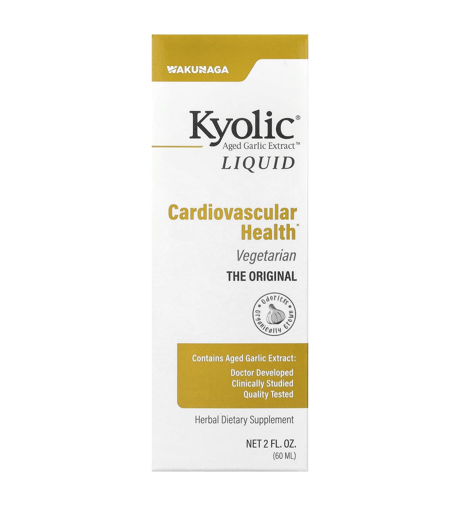 Kyolic Aged Garlic Extract Liquid 2 fl oz (60 ml) - Buy Online on GoSupps.com