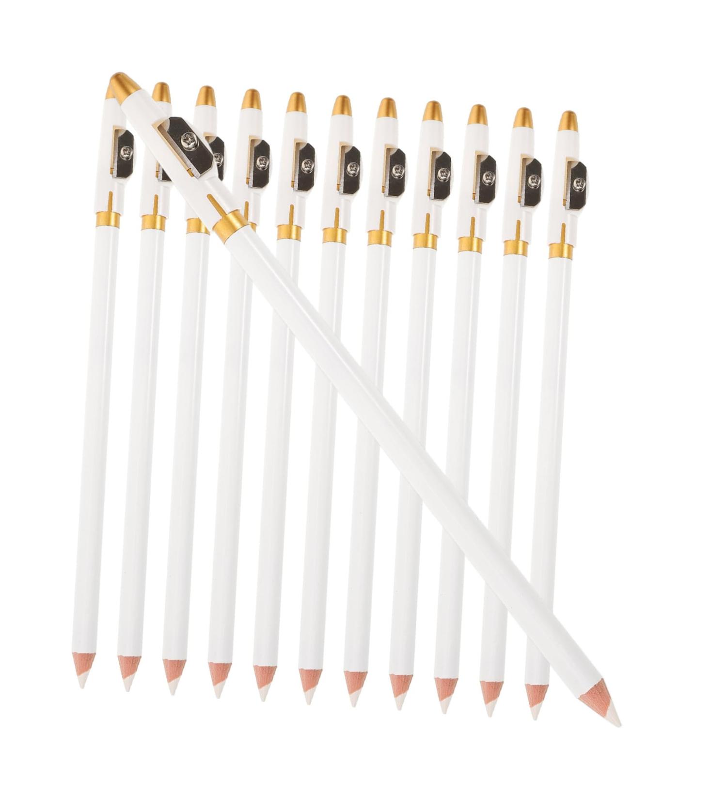  Ipetboom Ipetboom 12Pcs Eyebrow Pencil Sharpener Eyebrow Pencils Makeup Eyebrow Pencil Women Eyebrow Pencil Makeup Eyebrow Pen For Women White Eyebrow Pencil Eye Brow Pencil Wooden - Buy Online on GoSupps.com