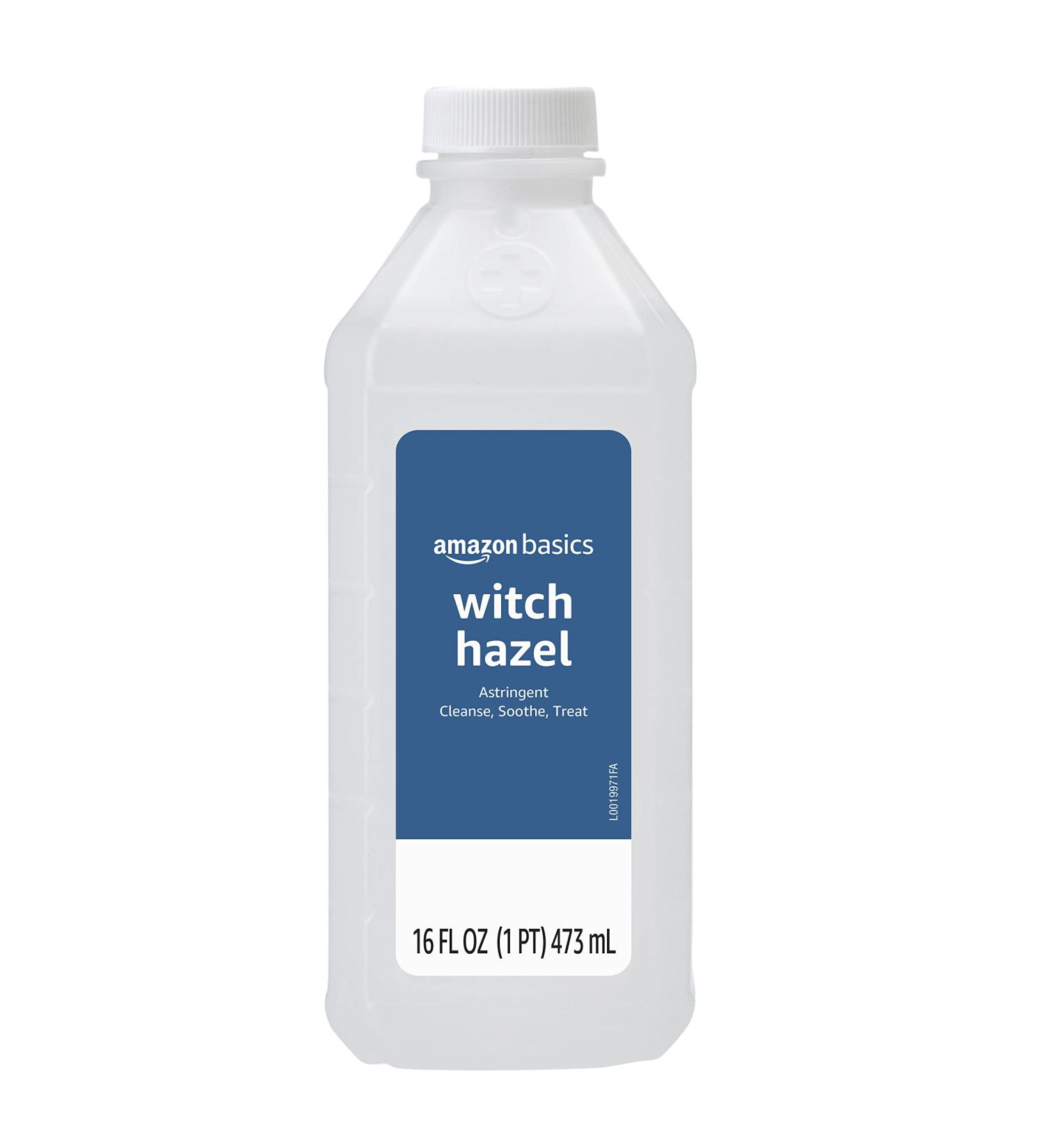 Amazon Basics Witch Hazel Astringent 16oz - 100% Pure USP Formula - Buy Online on GoSupps.com
