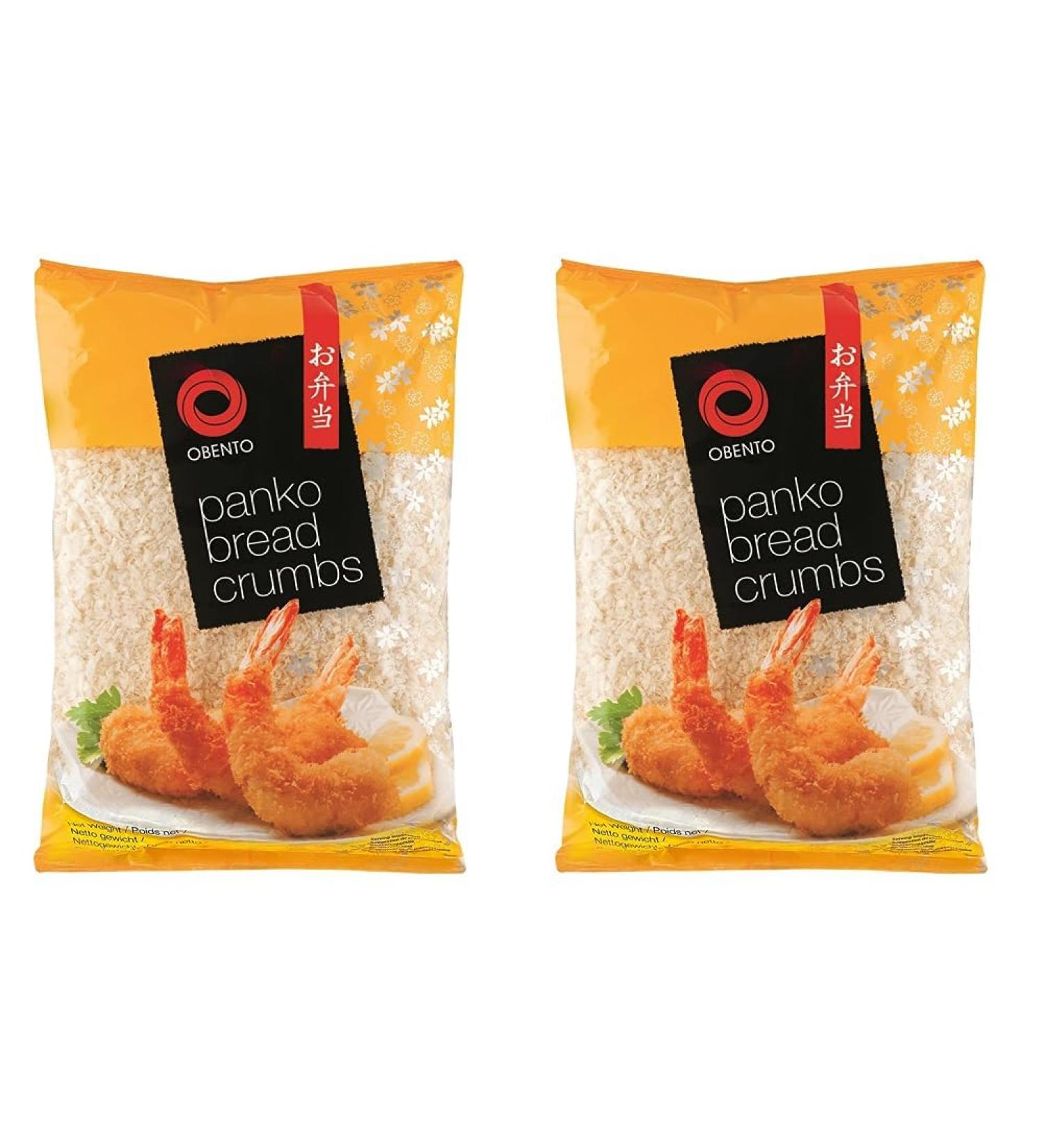 Buy Obento Panko Breadcrumbs 1kg (Pack of 2) - Premium Japanese-Style Coating for Crispy Dishes - International Shipping Available - Buy Online on GoSupps.com