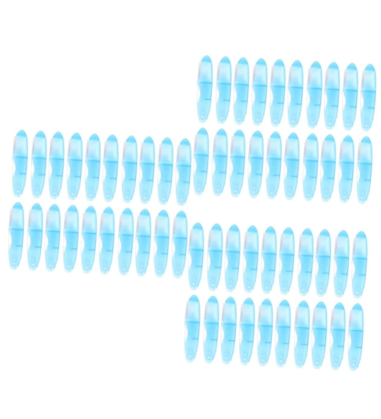 Buy Minkissy Foldable Toothbrush - Compact & Portable Manual Folding Toothbrush for Travel | Ideal for Business Trips - 20x18cm - Buy Online on GoSupps.com