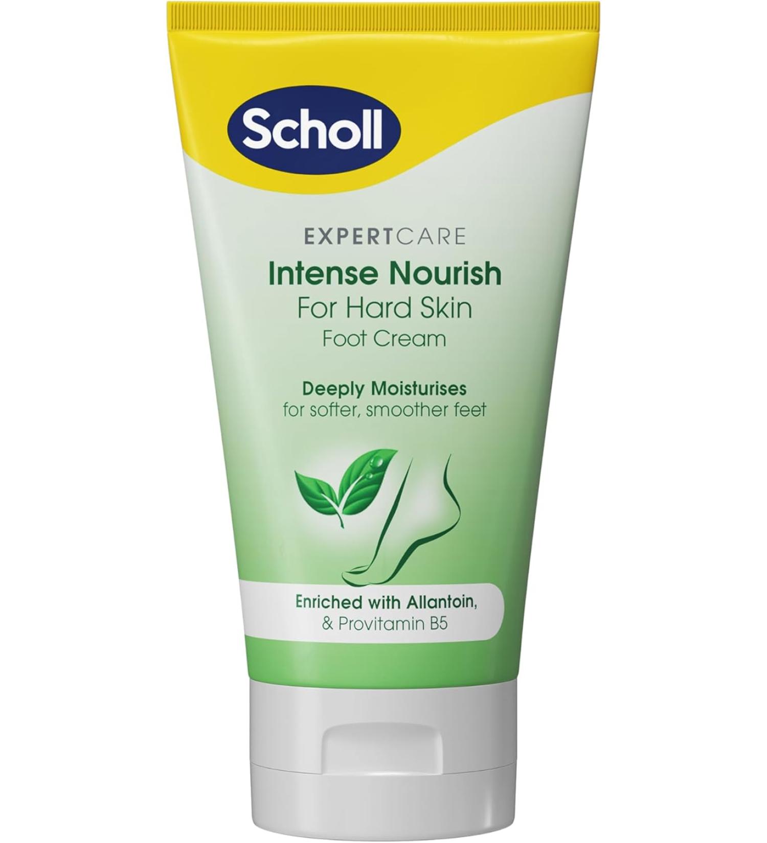 Scholl ExpertCare Intense Nourish Foot Cream for Hard Skin Vitamin E & Provitamin B5 Complex for Softer Smoother Feet - 5 Oz - Buy Online on GoSupps.com