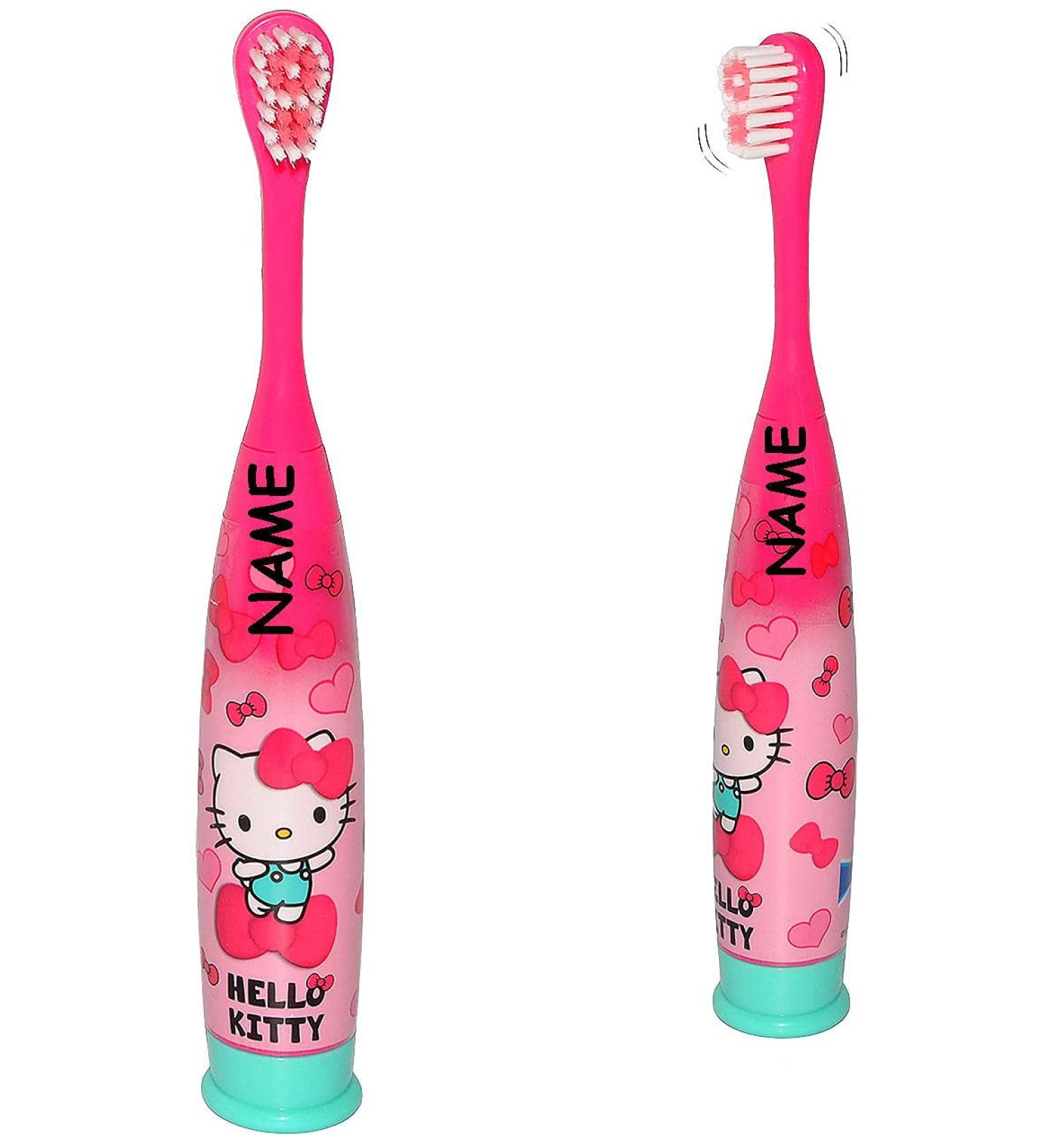 Hello Kitty Electric Toothbrush for Kids | Battery-Operated High-Quality Bristles | Perfect Baby & Children's Toothbrush - Buy Online on GoSupps.com