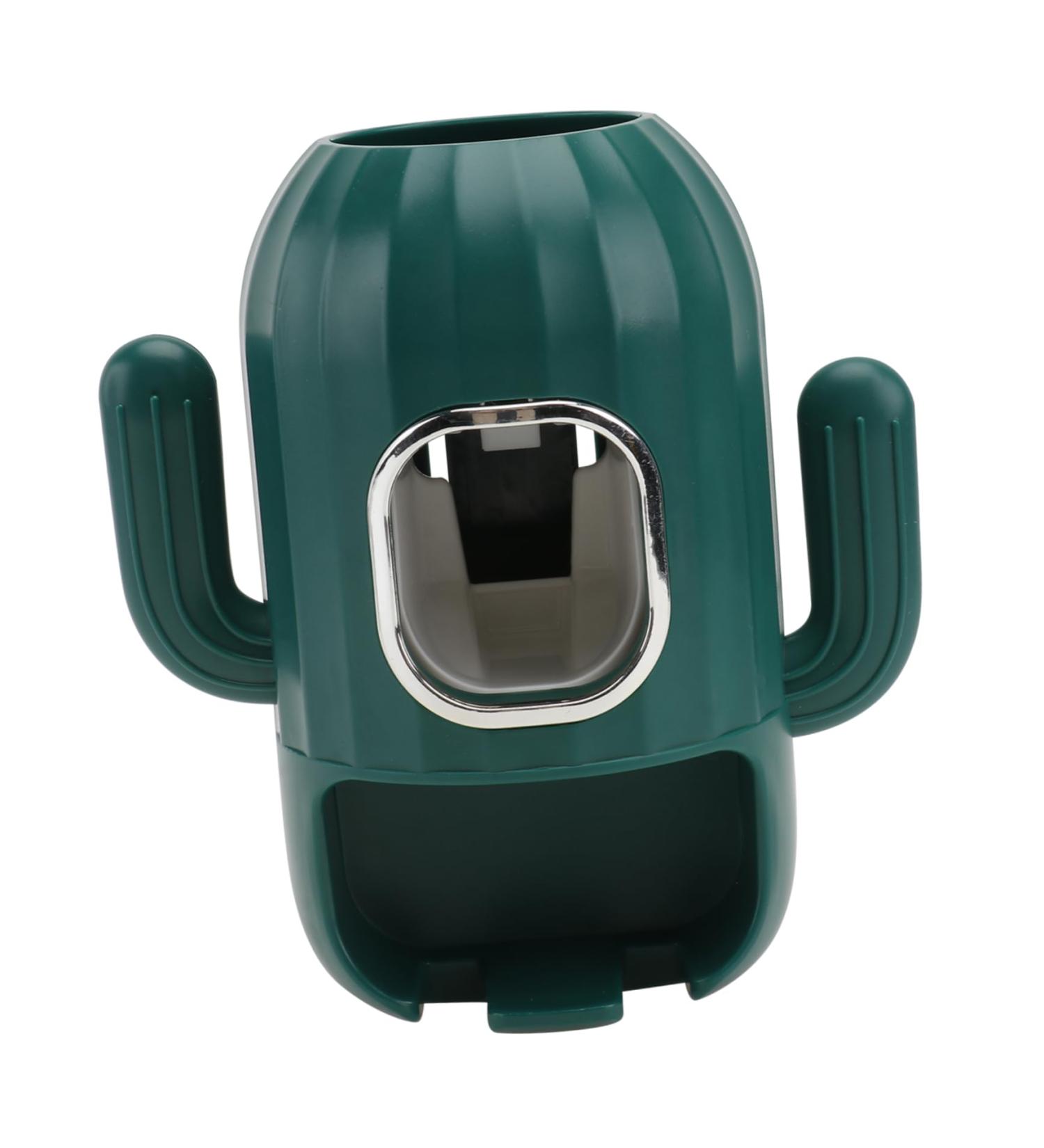 Alipis Automatic Toothpaste Dispenser & Toothbrush Holder - Wall-Mounted Toothpaste Press for Easy Squeezing - Ideal for Home & Travel - Buy Online on GoSupps.com