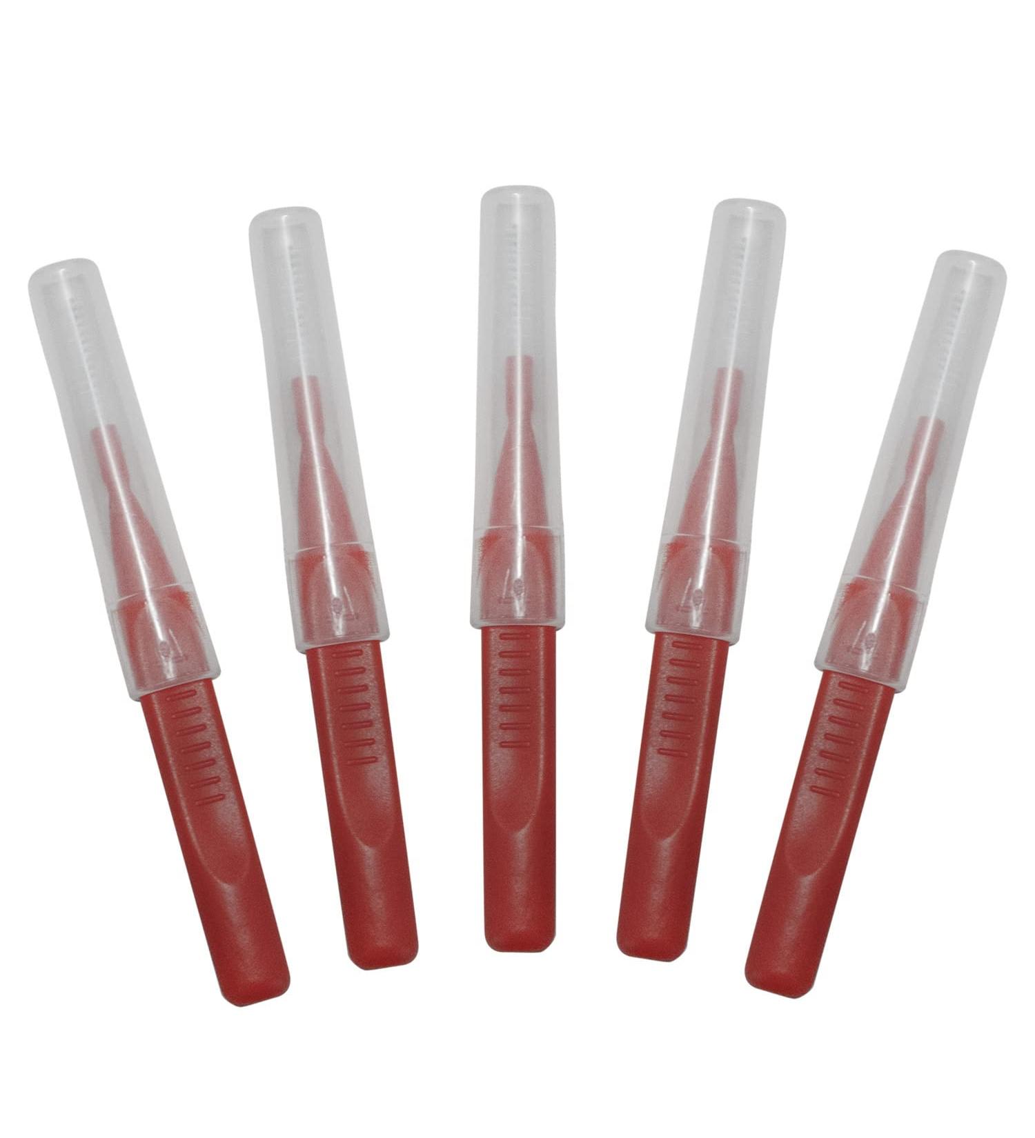 Premium Quality Interdental Brushes - X-Small 0.5mm ProxyBrush for Tight Teeth Cleaning - 100 Pack by Vivid - Buy Online on GoSupps.com