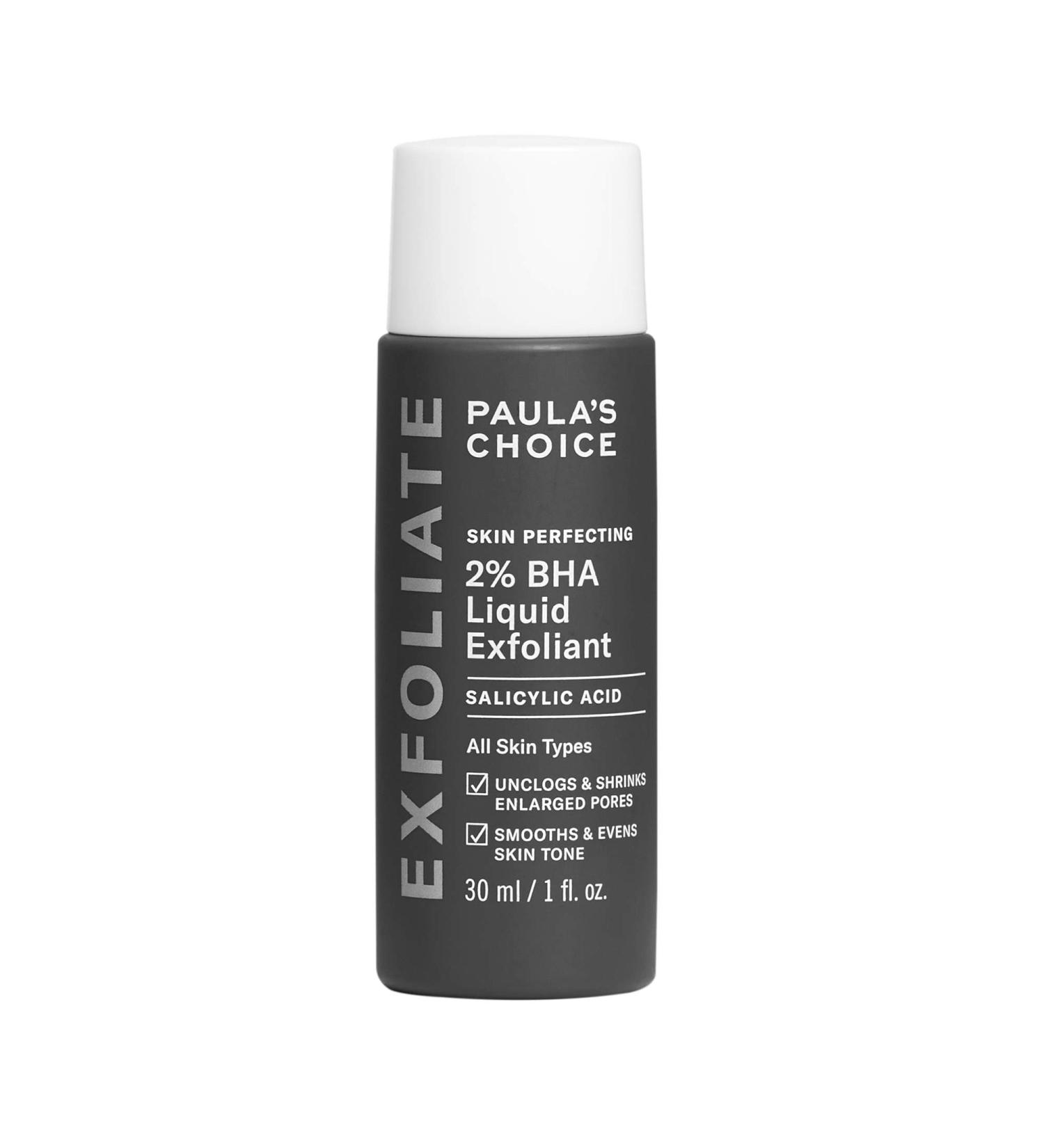Paula's Choice 2% BHA Exfoliant - Travel Size Salicylic Acid Serum for Blackheads, Pores & Wrinkles - Buy Online on GoSupps.com