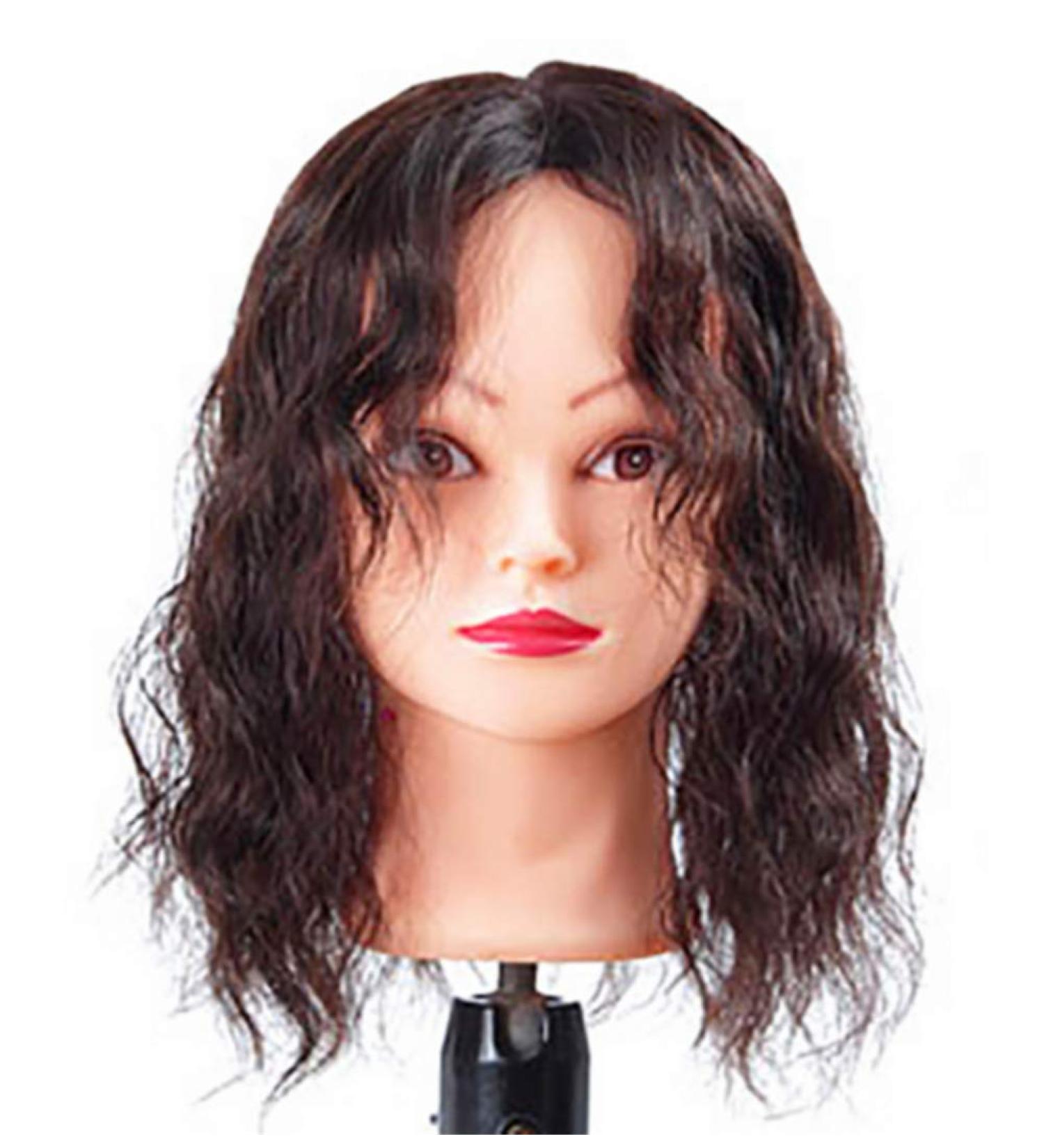 Buy 16 Dark Brown Wavy Clip-in Human Hair Topper for Women with Hair Loss | Natural Toupee Hairpiece - Buy Online on GoSupps.com