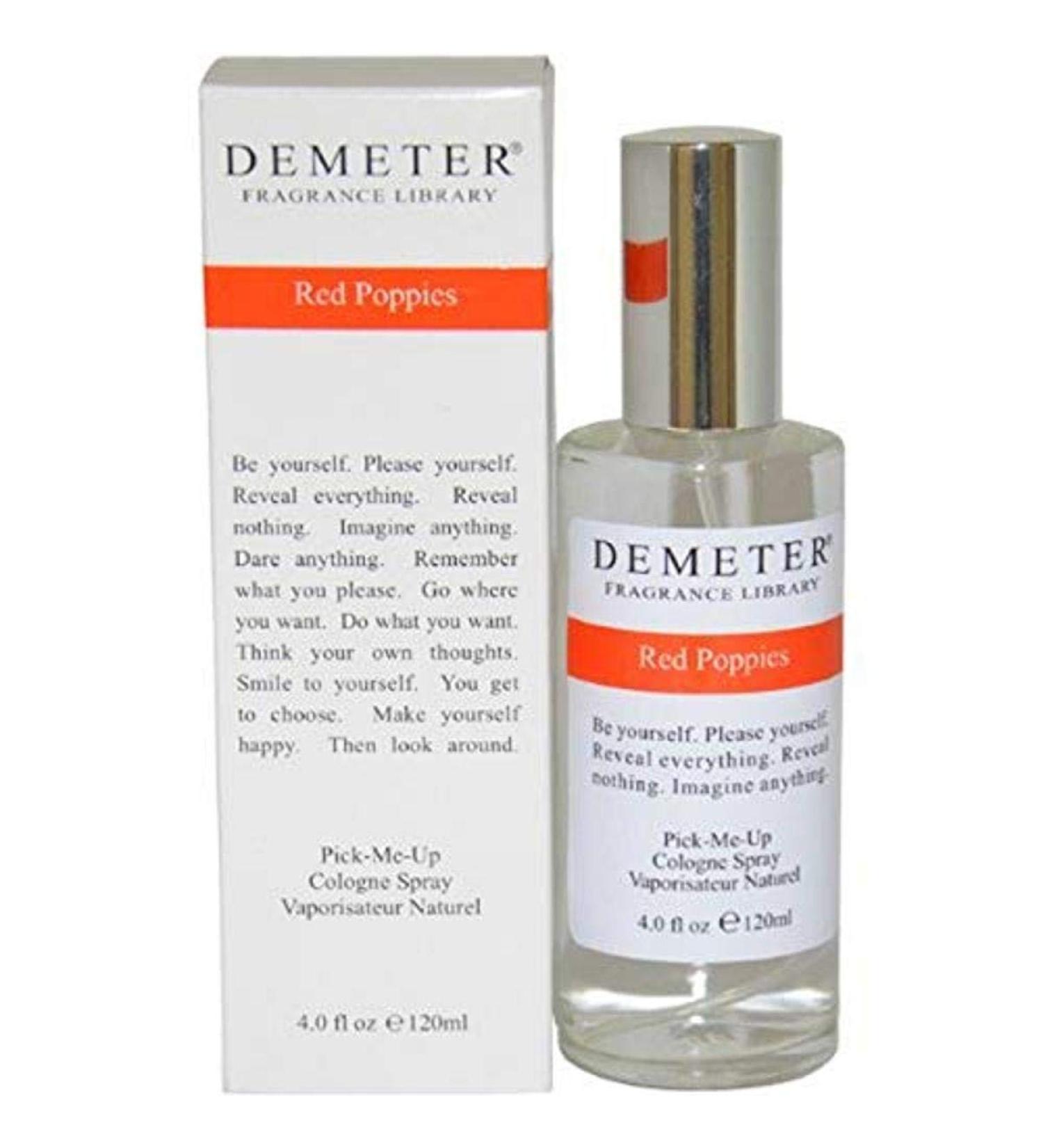 DEMETER Red Poppies Cologne Spray Women by Demeter 4 Ounce