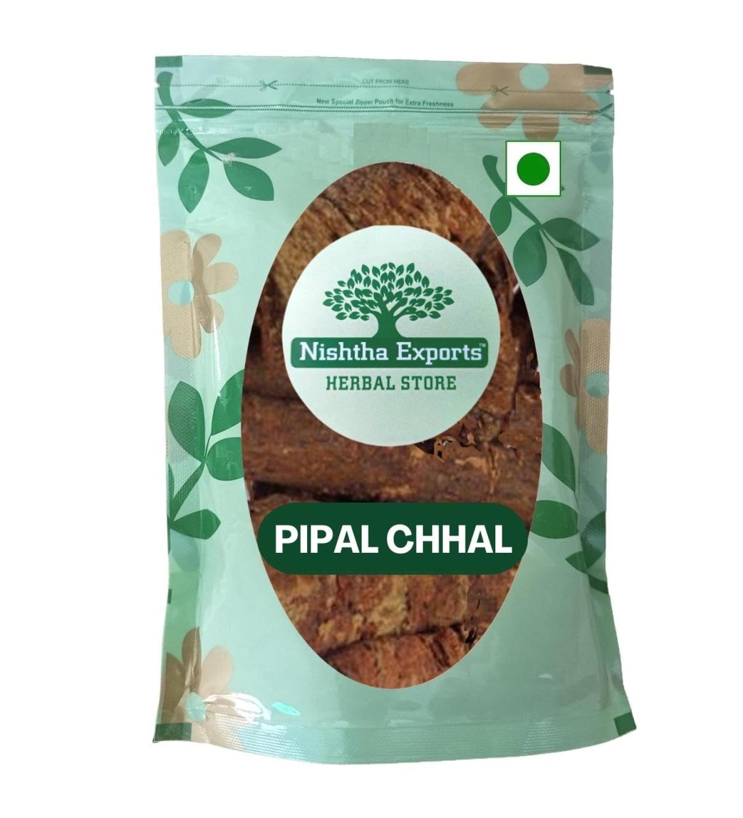 RAW HERB/JADI BOOTI PIPAL CHAAL PEEPAL BARK PIPAL CHHAL FICUS RELIGIOSA (250GM)